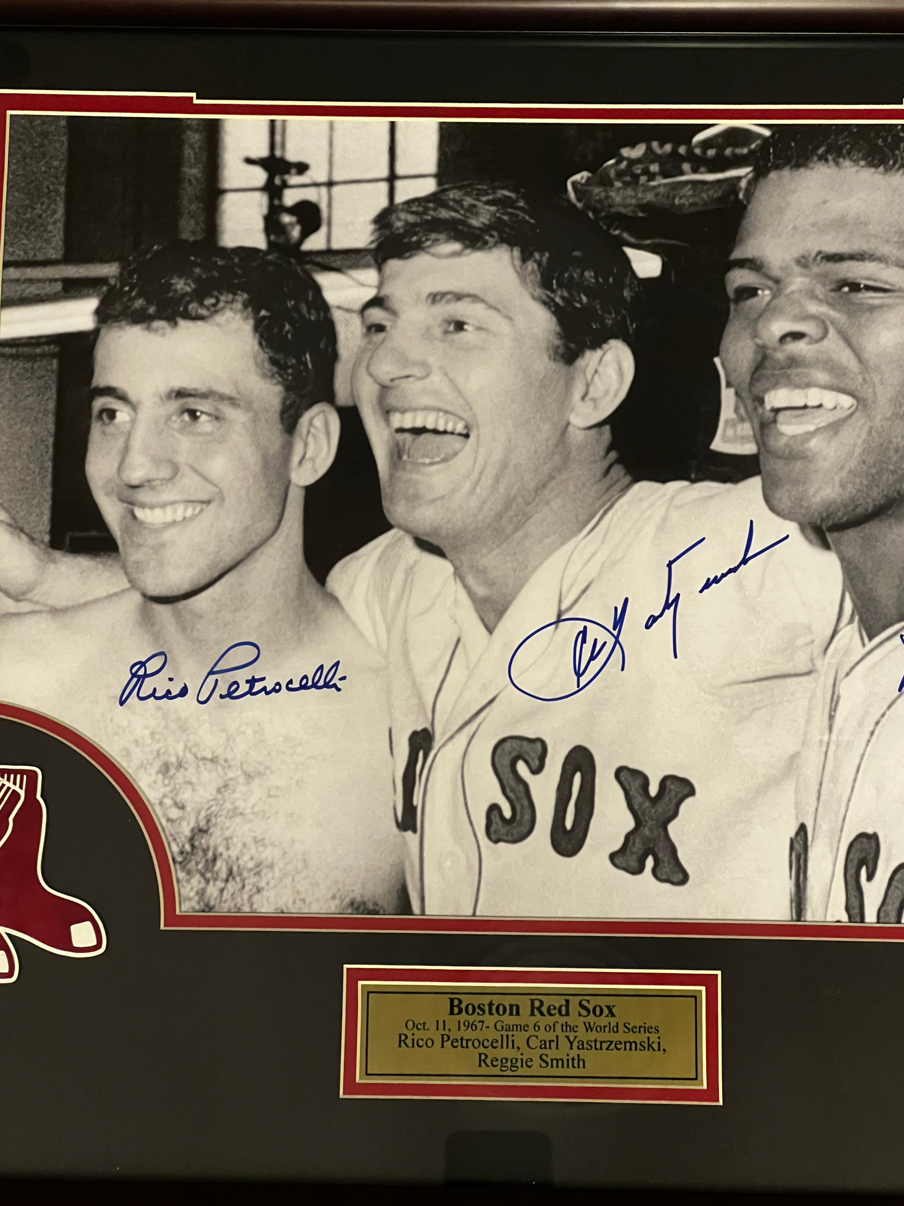 Boston Red Sox - Rico Petrocelli, Carl Yastrzemski and Reggie Smith