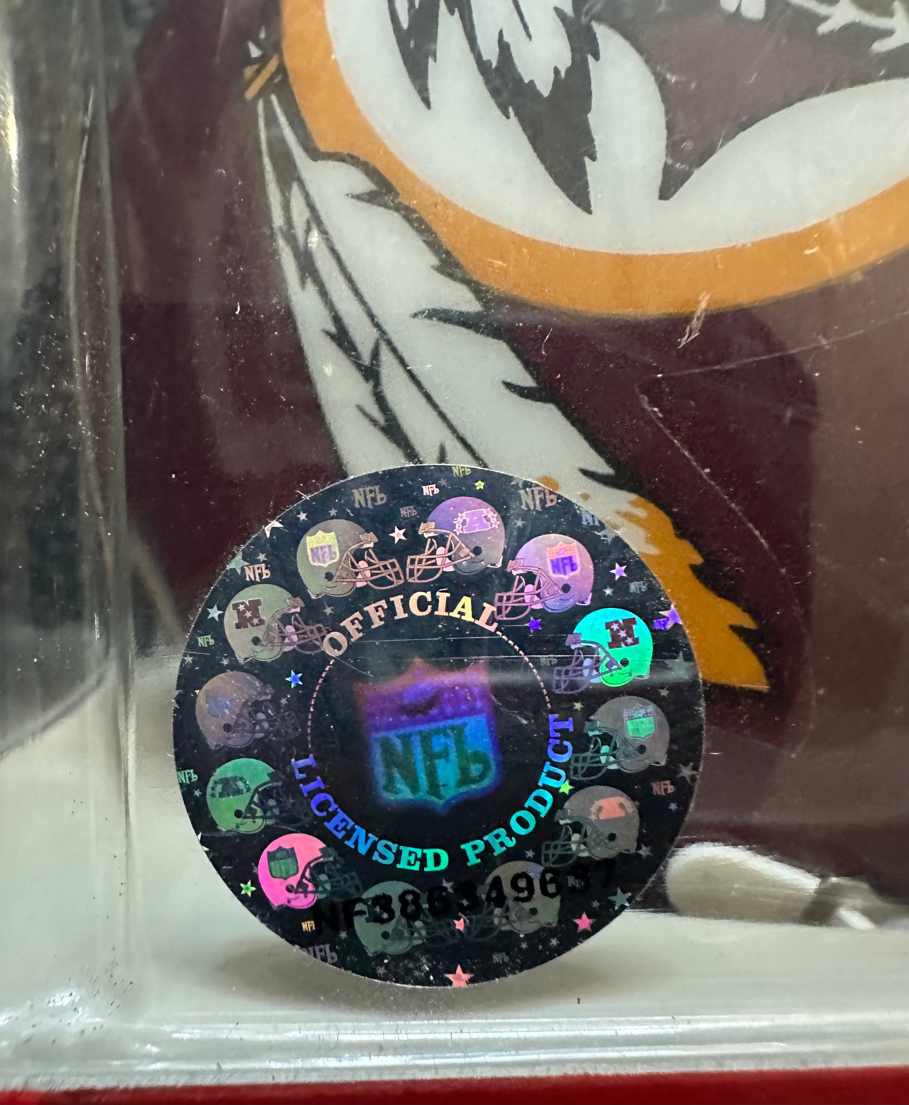 Washington (Commanders) - Randy Thomas Autographed Mini Helmet