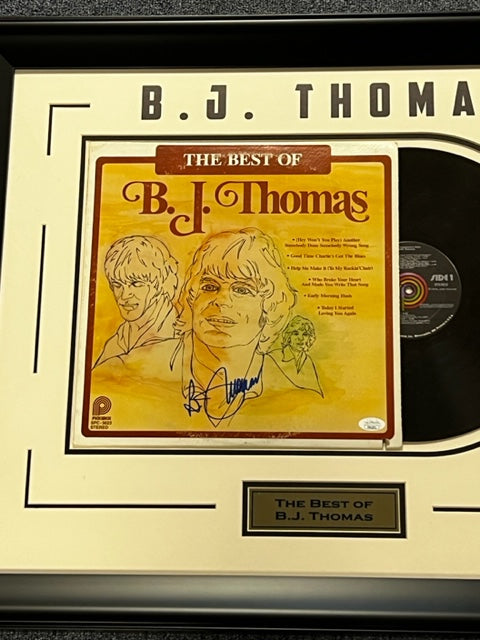 BJ Thomas Signed Album