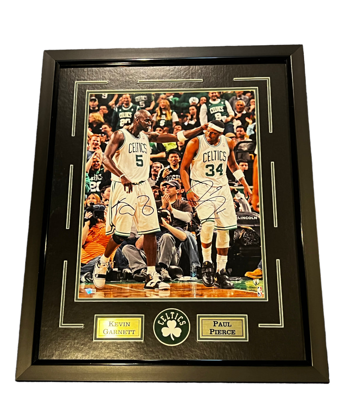 Boston Celtics - Kevin Garnett and Paul Pierce Autographed