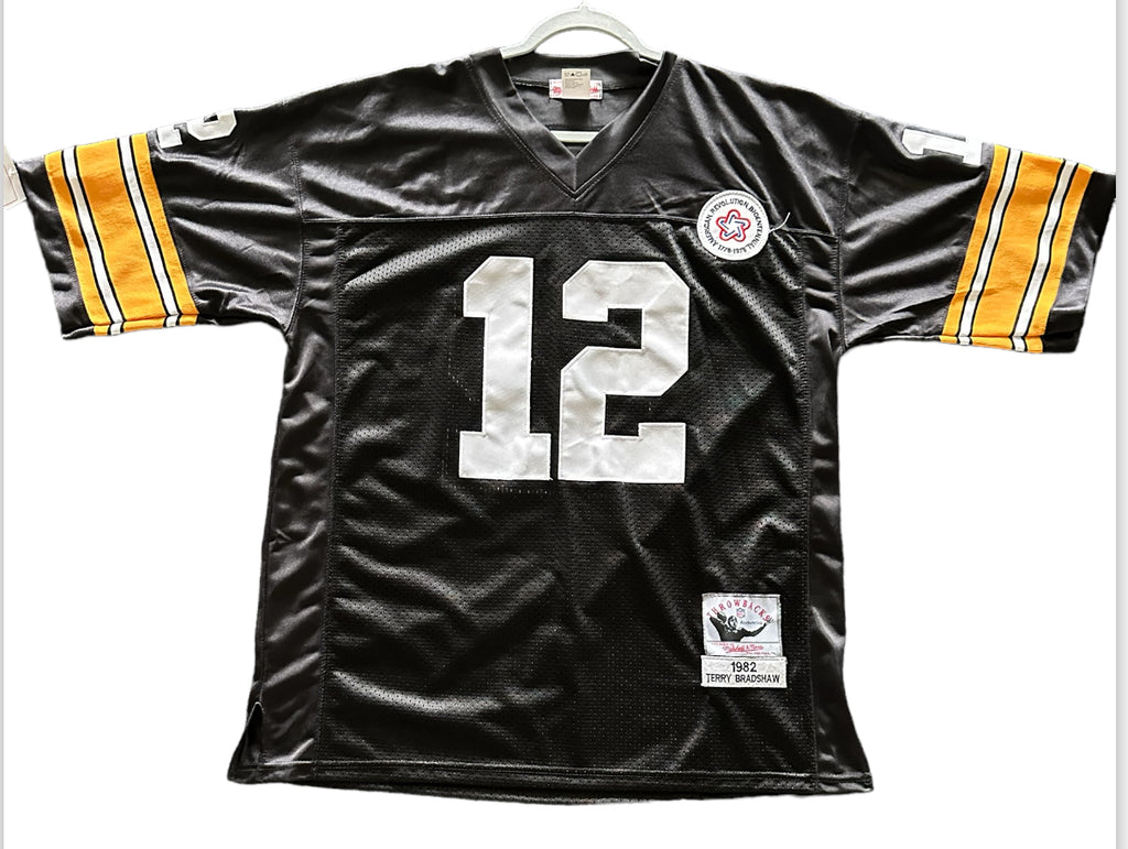 Pittsburg Steelers - Terry Bradshaw 1982 Throwback Football Jersey