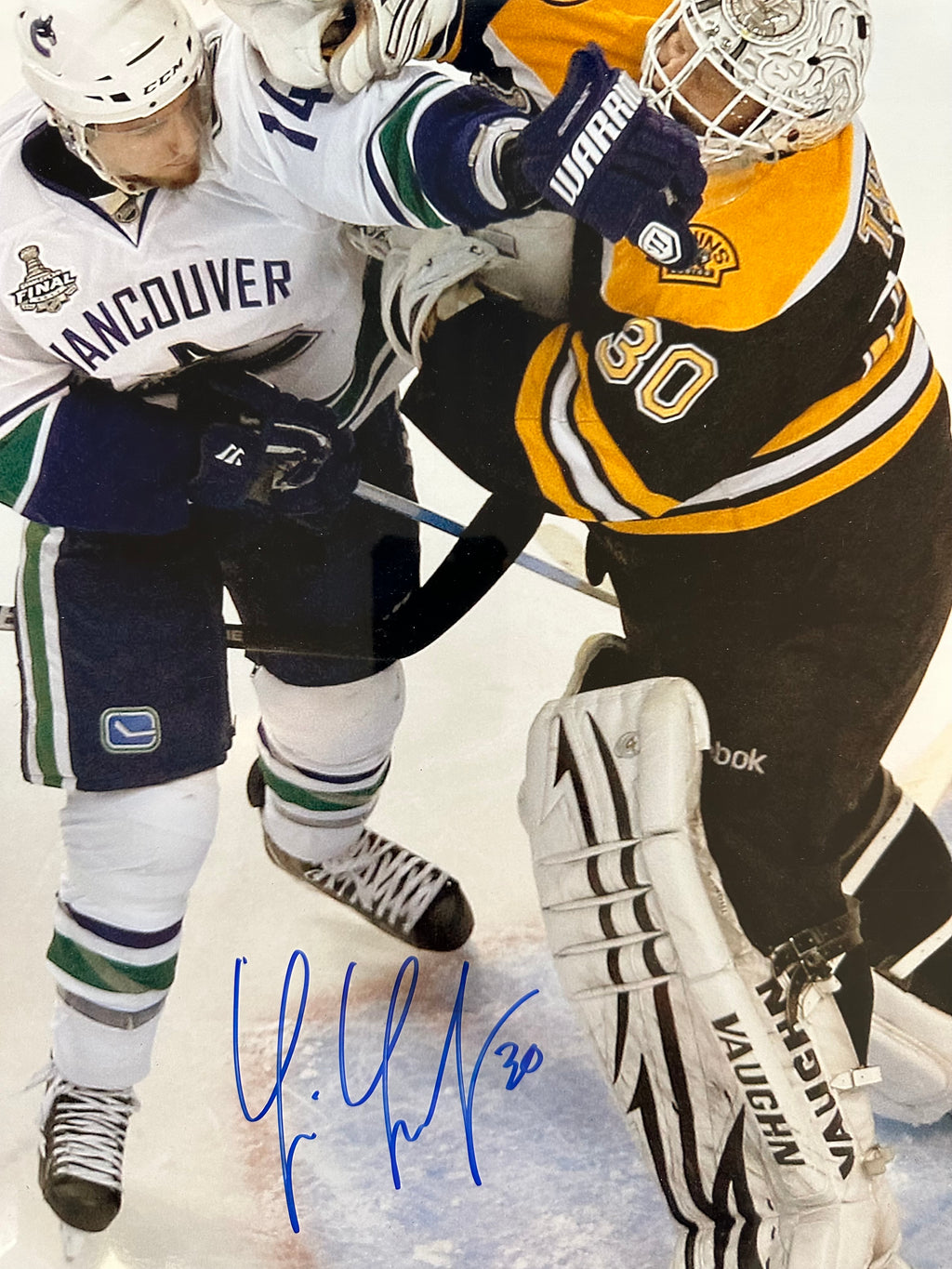 Boston Bruins  - Tim Thomas signed photo