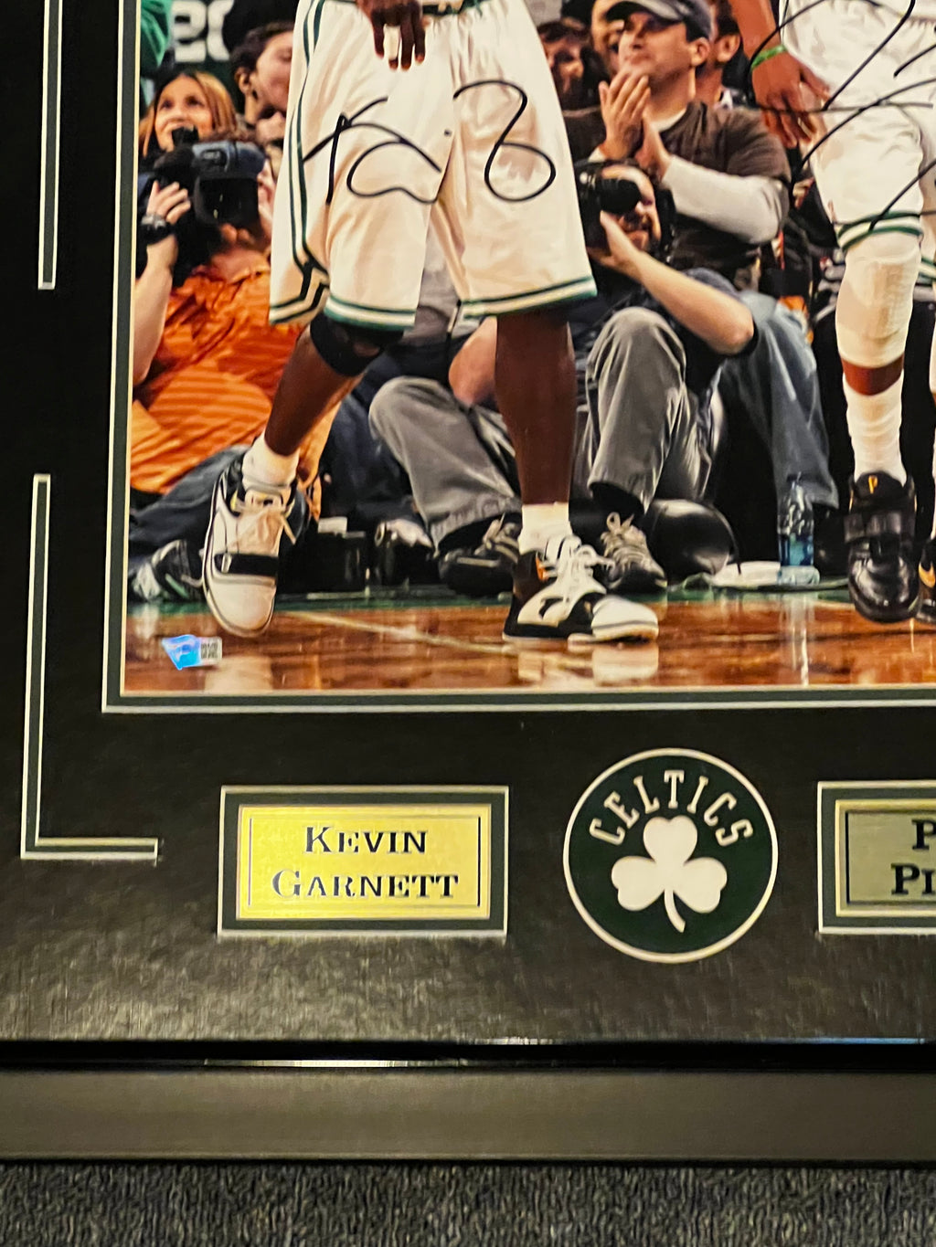 Boston Celtics - Kevin Garnett and Paul Pierce Autographed