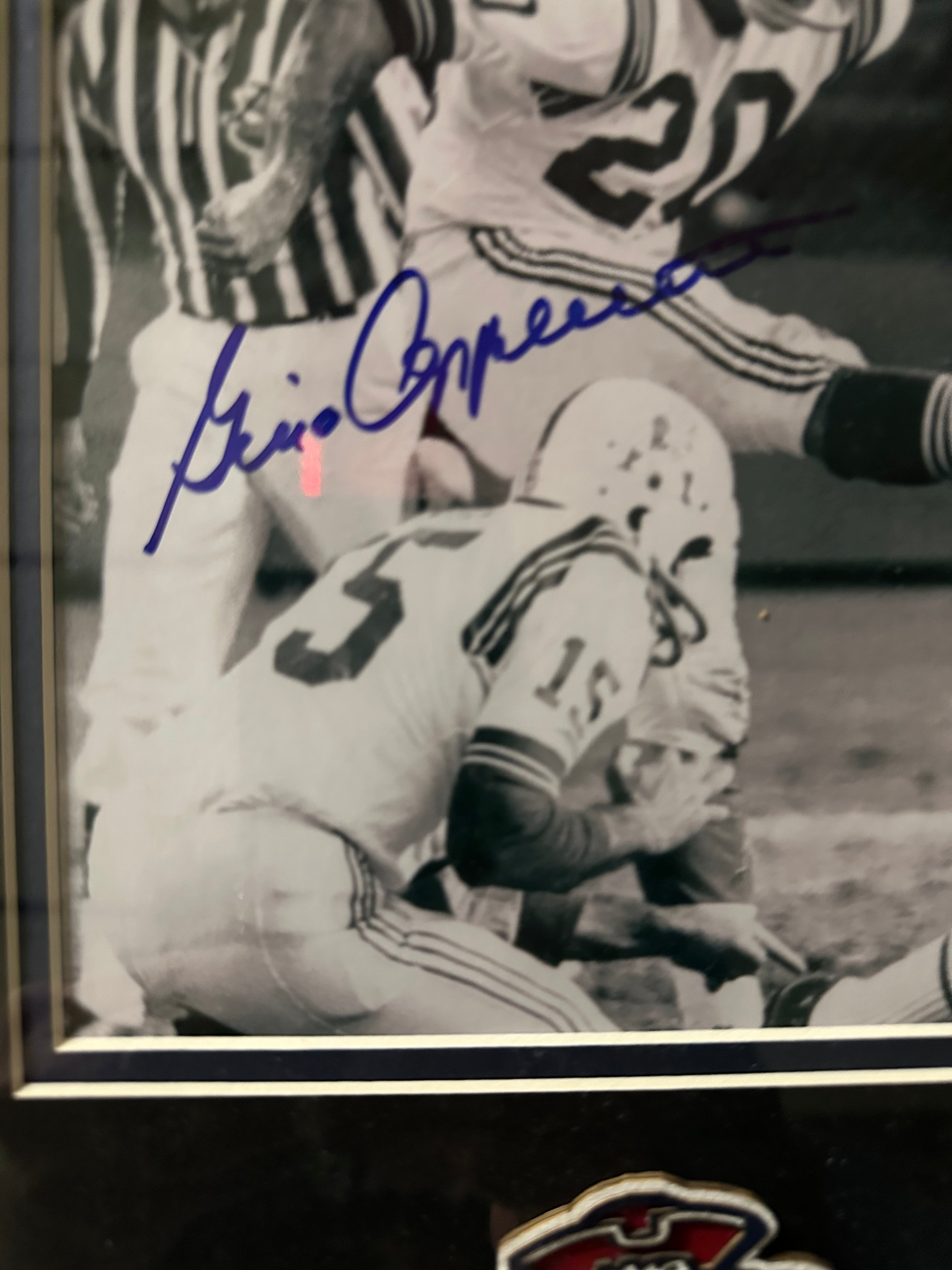 New England Patriots - Gino Cappelletti Autographed