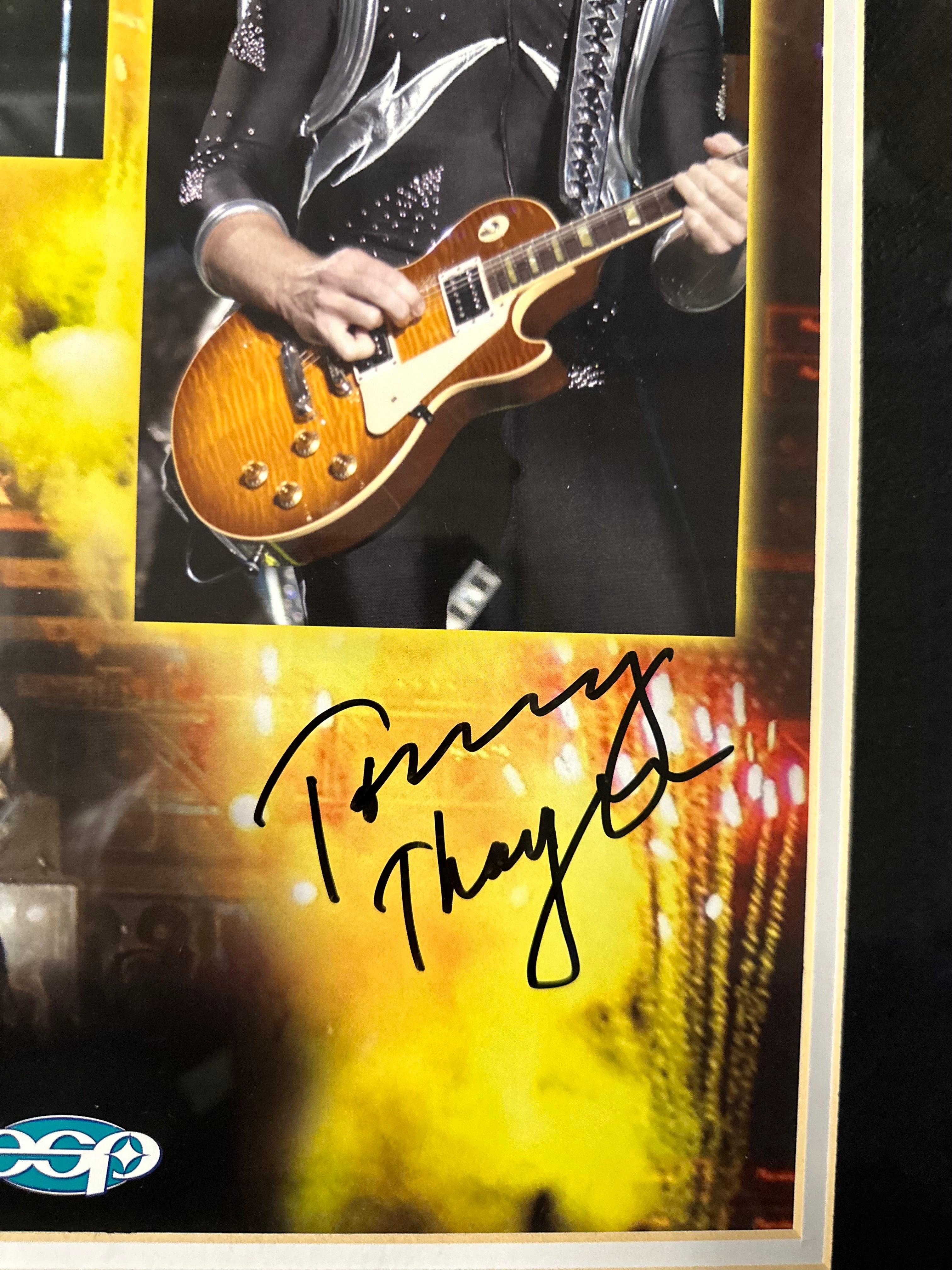 KISS Autographed by Original 4 and Tommy Thayer