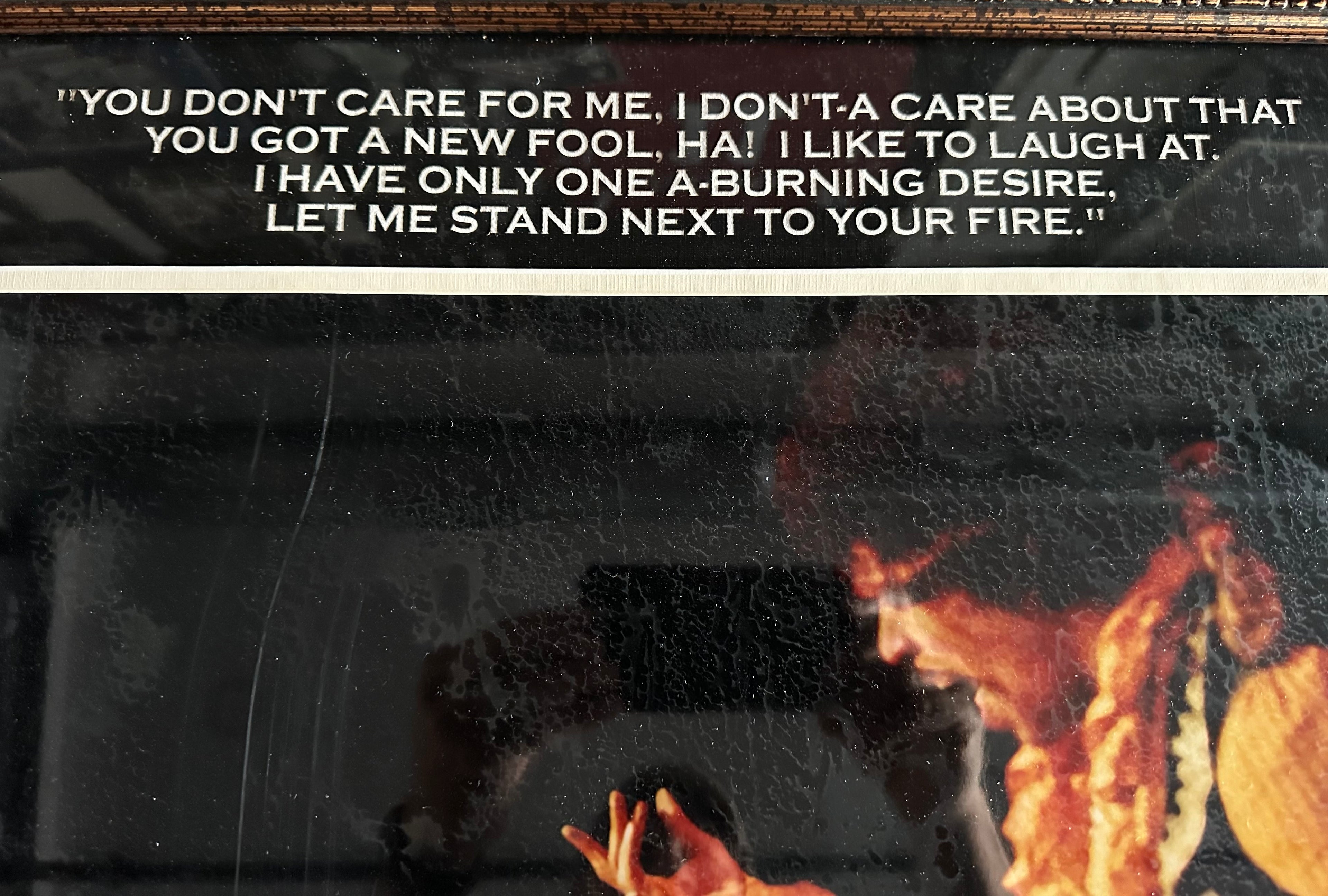 Jimi Hendrix with Quote