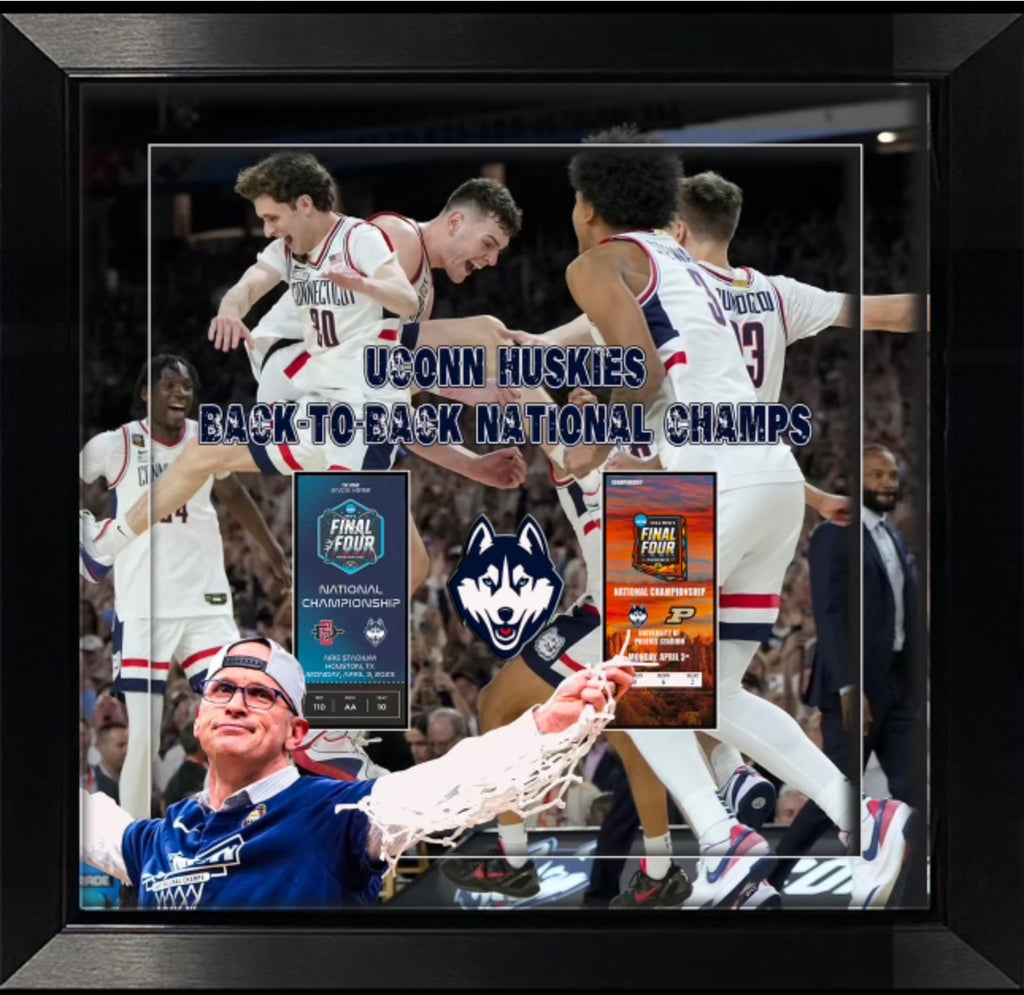 UConn Huskey's Back-to-Back Men's 2024 NCAA National Champions