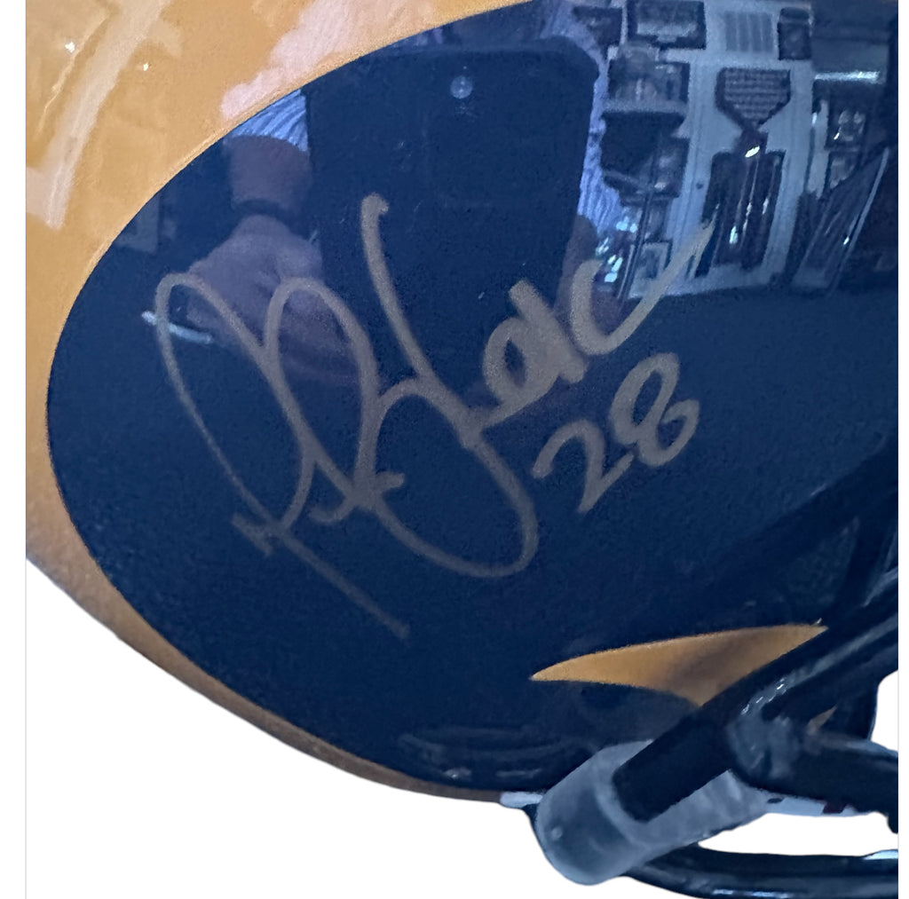 St. Louis Rams - Marshall Faulk Autographed Helmet