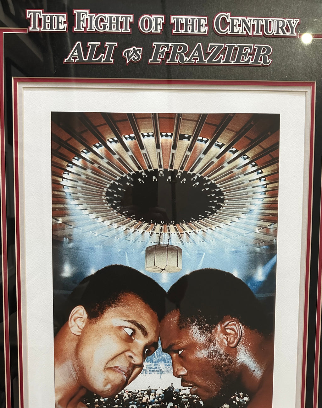 Madison Square Garden - Ali/Frazier Autographed Lithograph