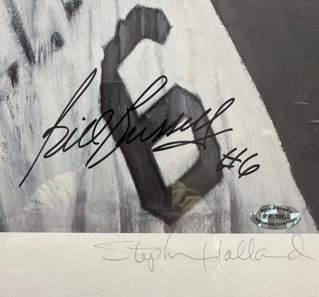 Bill Russell by Sports Artist Stephan Holland