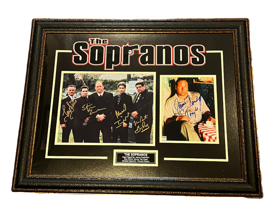 The Sopranos  - Male Cast Signed