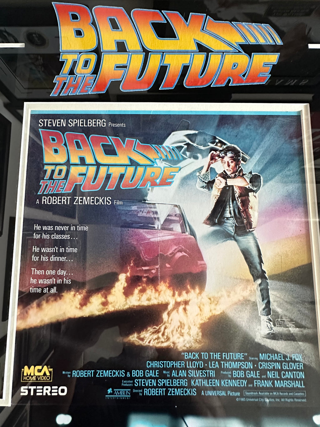 Back to the Future - Autographed