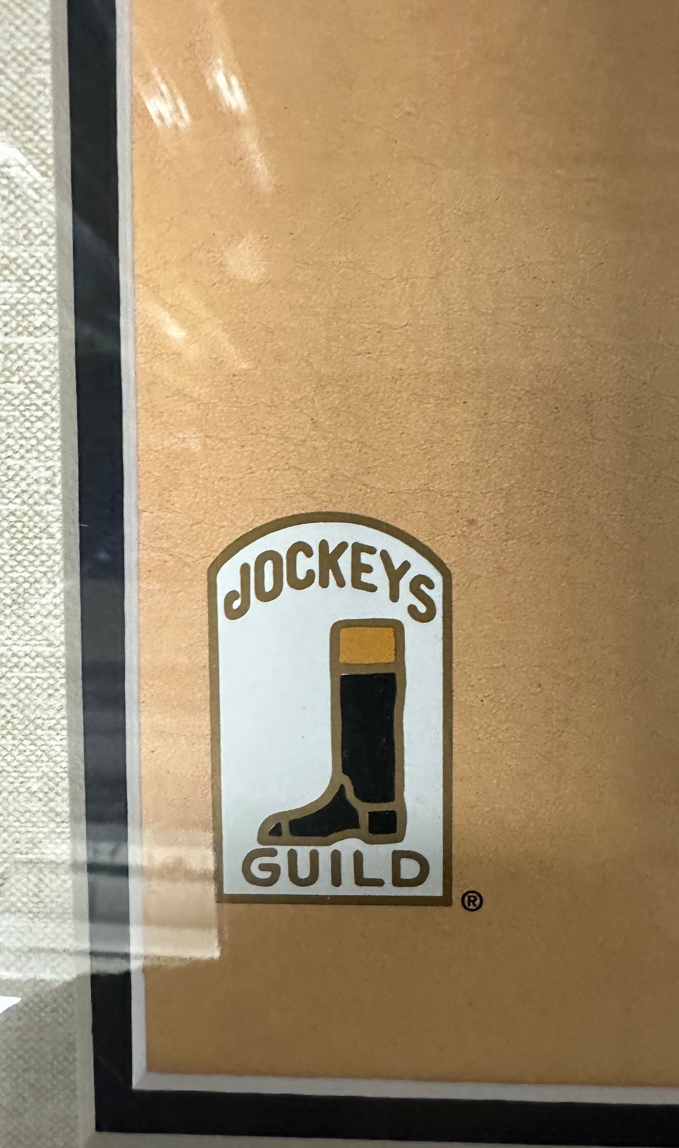 Riders Up with 10 Jockey Autographs