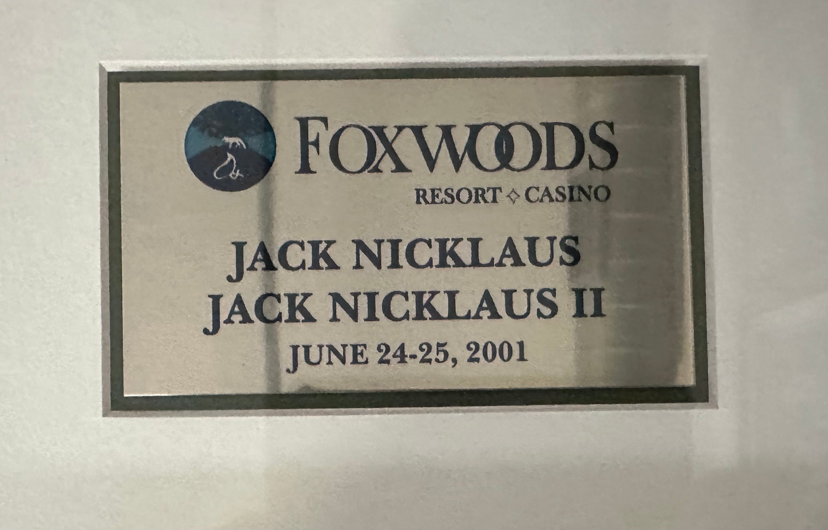 Jack Nicklaus and Jack Nicklaus II Autographed