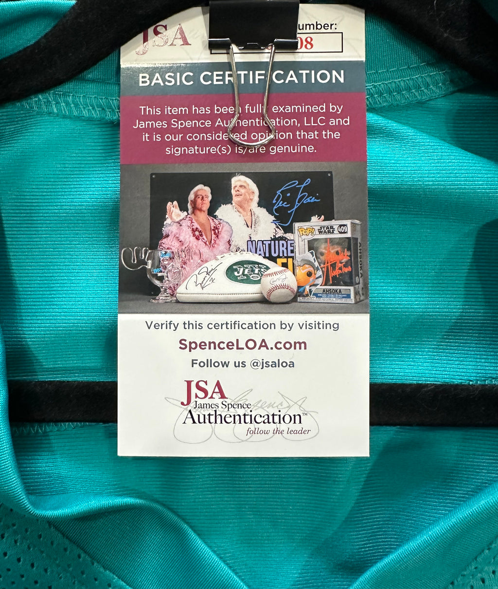 Miami Dolphins - Tua Tagovailoa Autograhed Football Jersey