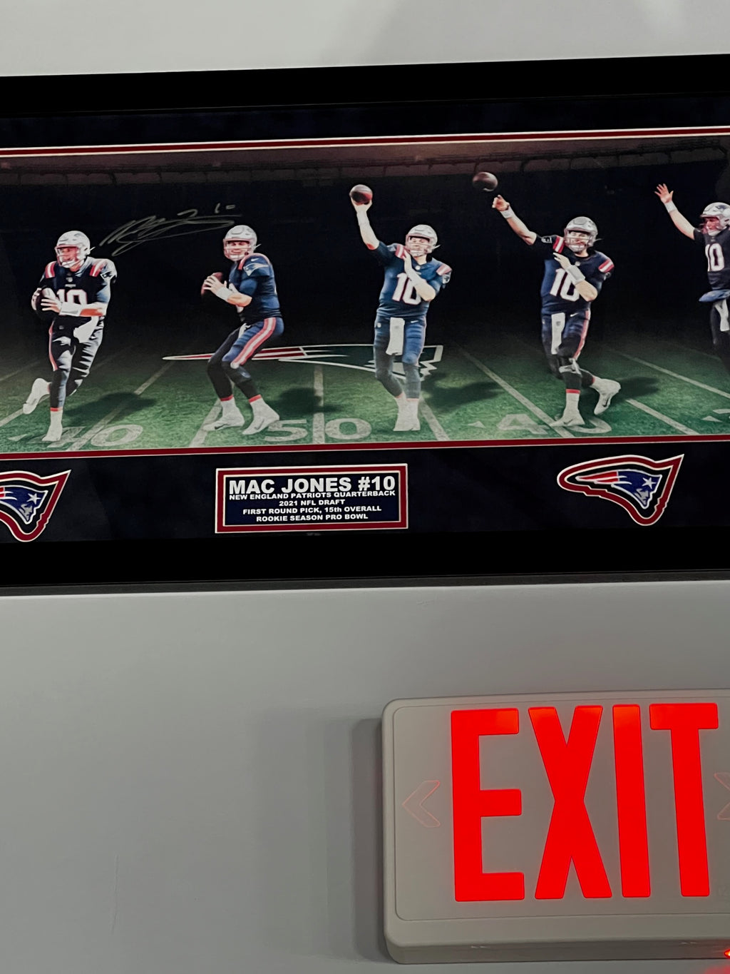 New England Patriots - QB Mac Jones Panoramic
