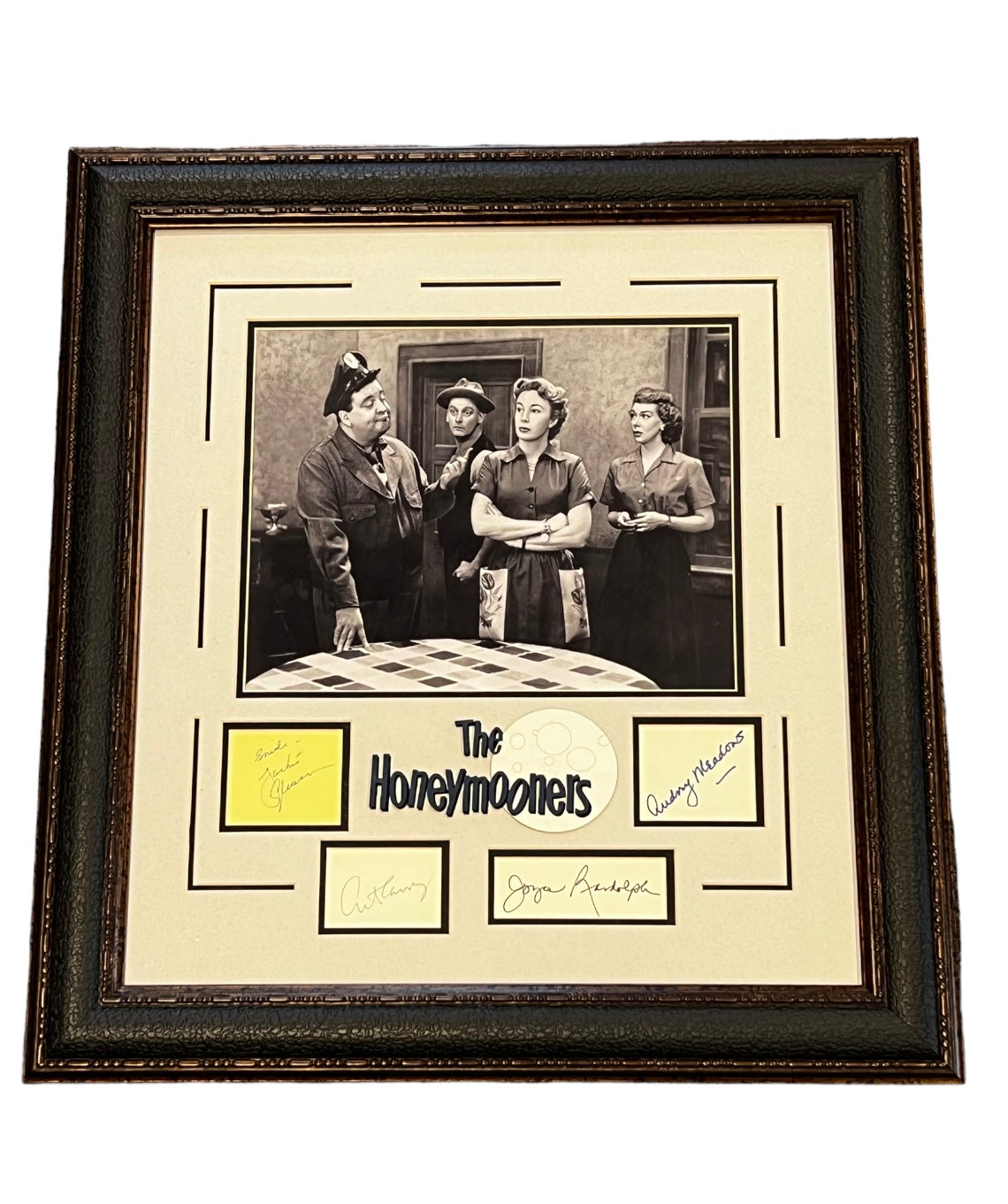 Honeymooners Cast Signed