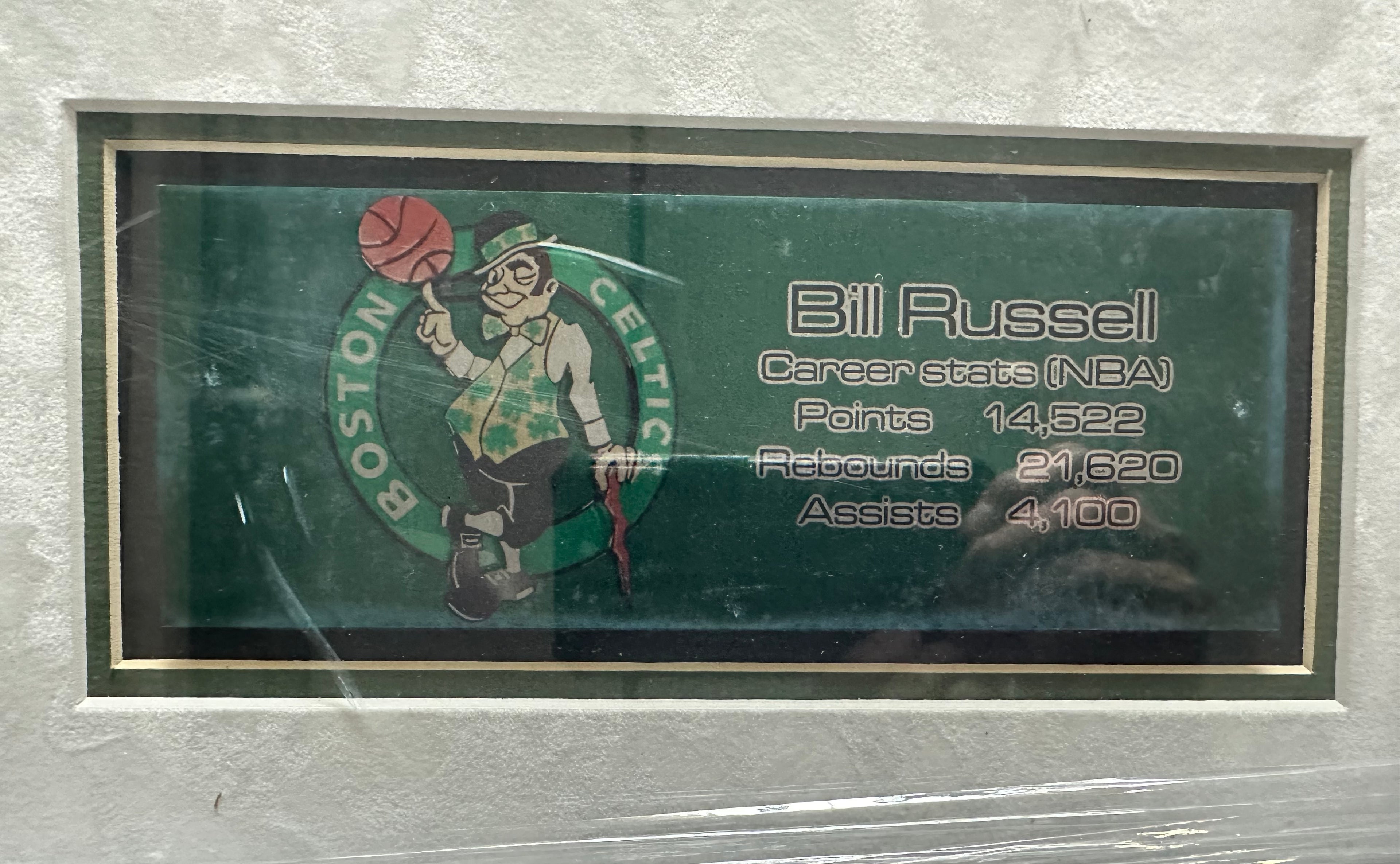 Boston Celtics - Bill Russell Autographed 300/600