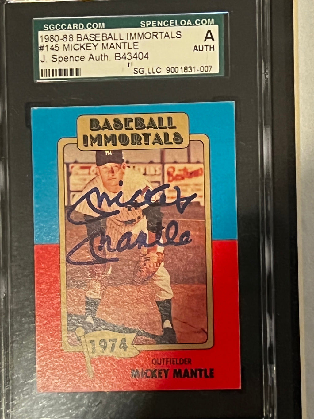 New York Yankees - The Mick  (Mickey Mantle)