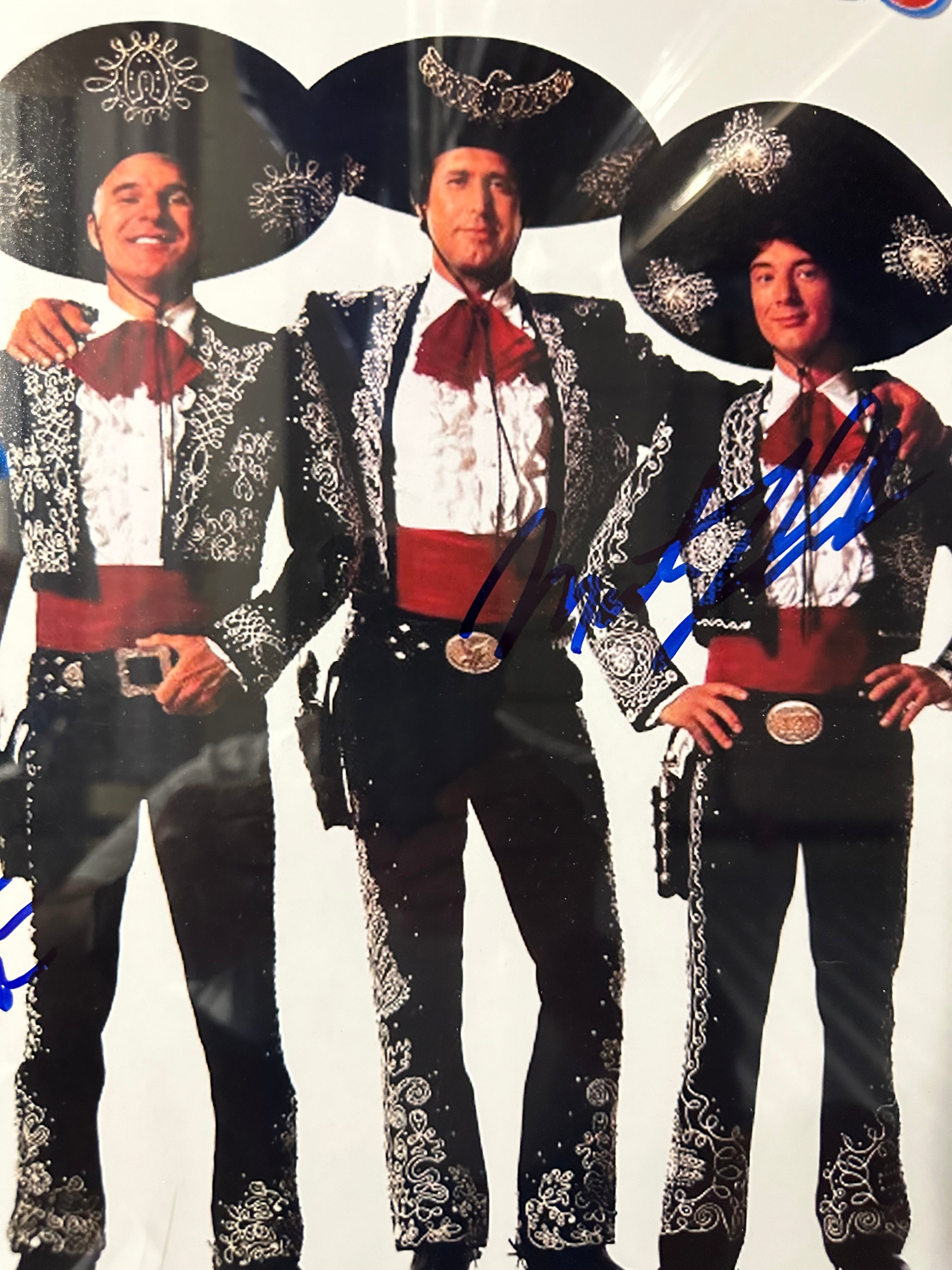 The Three Amigos with Martin and Short Autographs