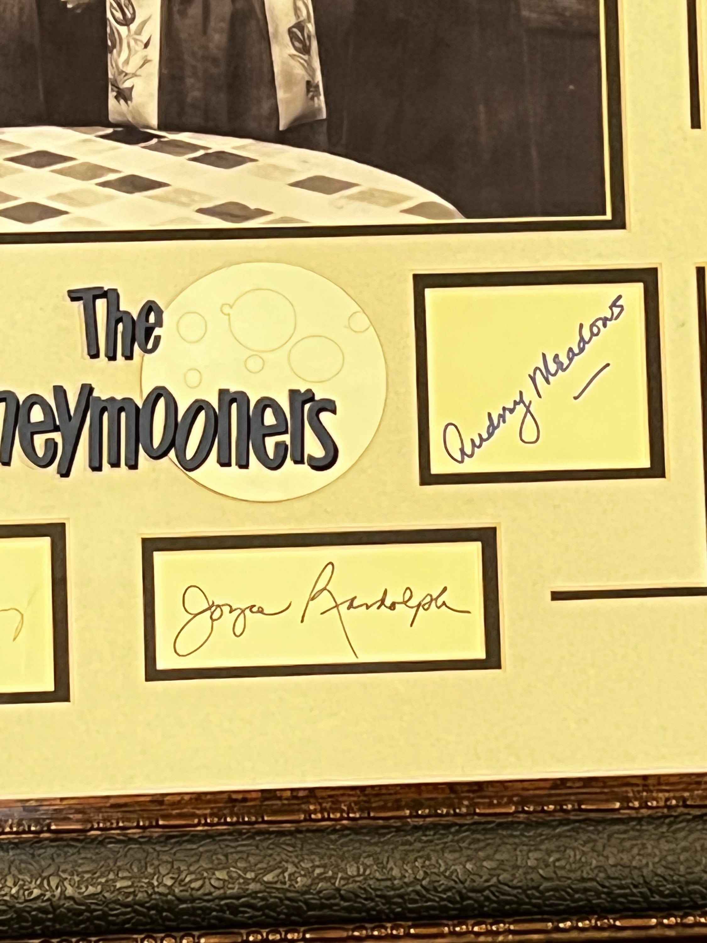 Honeymooners Cast Signed