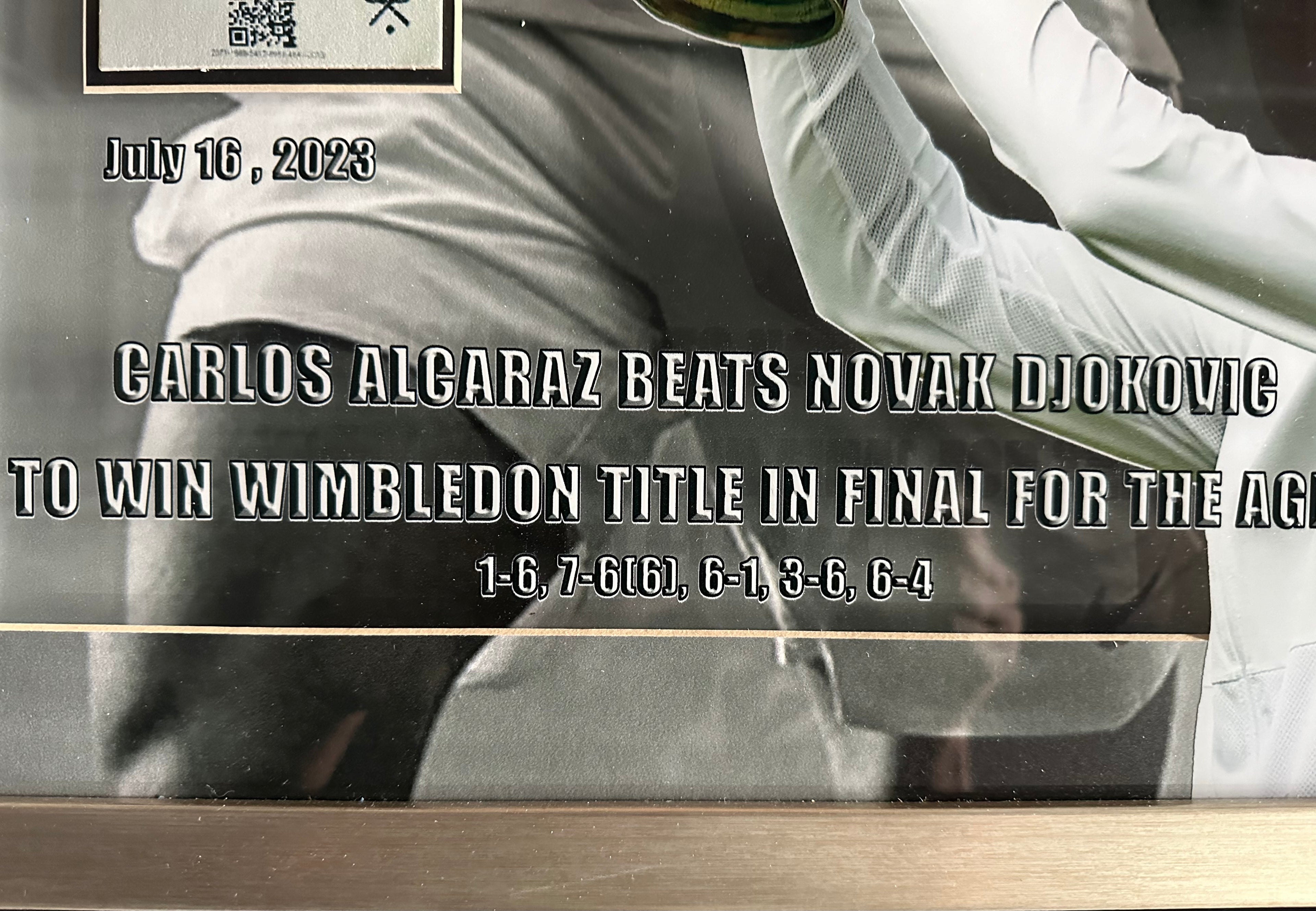 Carlos Alcaraz - The Champion Wimbledon