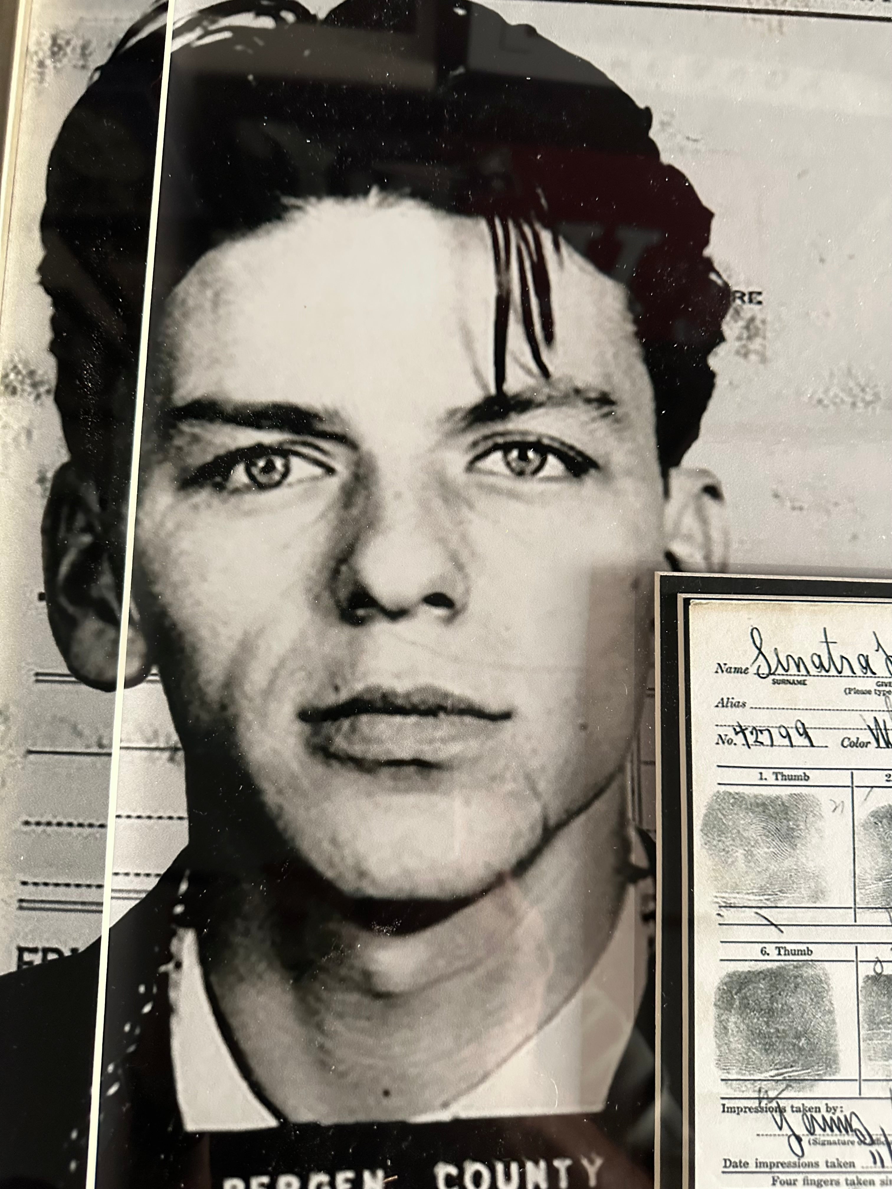 Frank Sinatra - Being Booked (Facsimile)