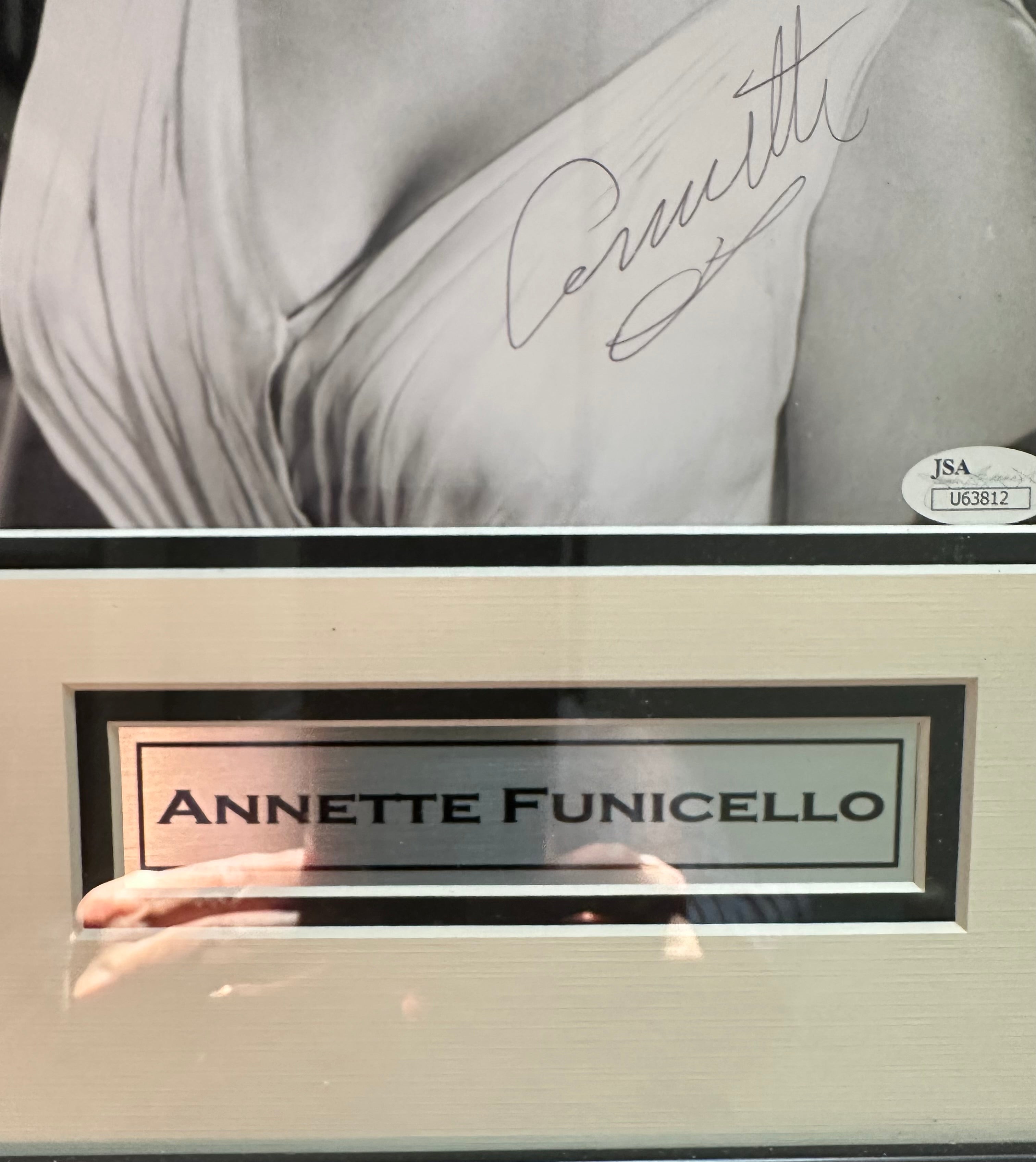 Annette Funicello Autographed