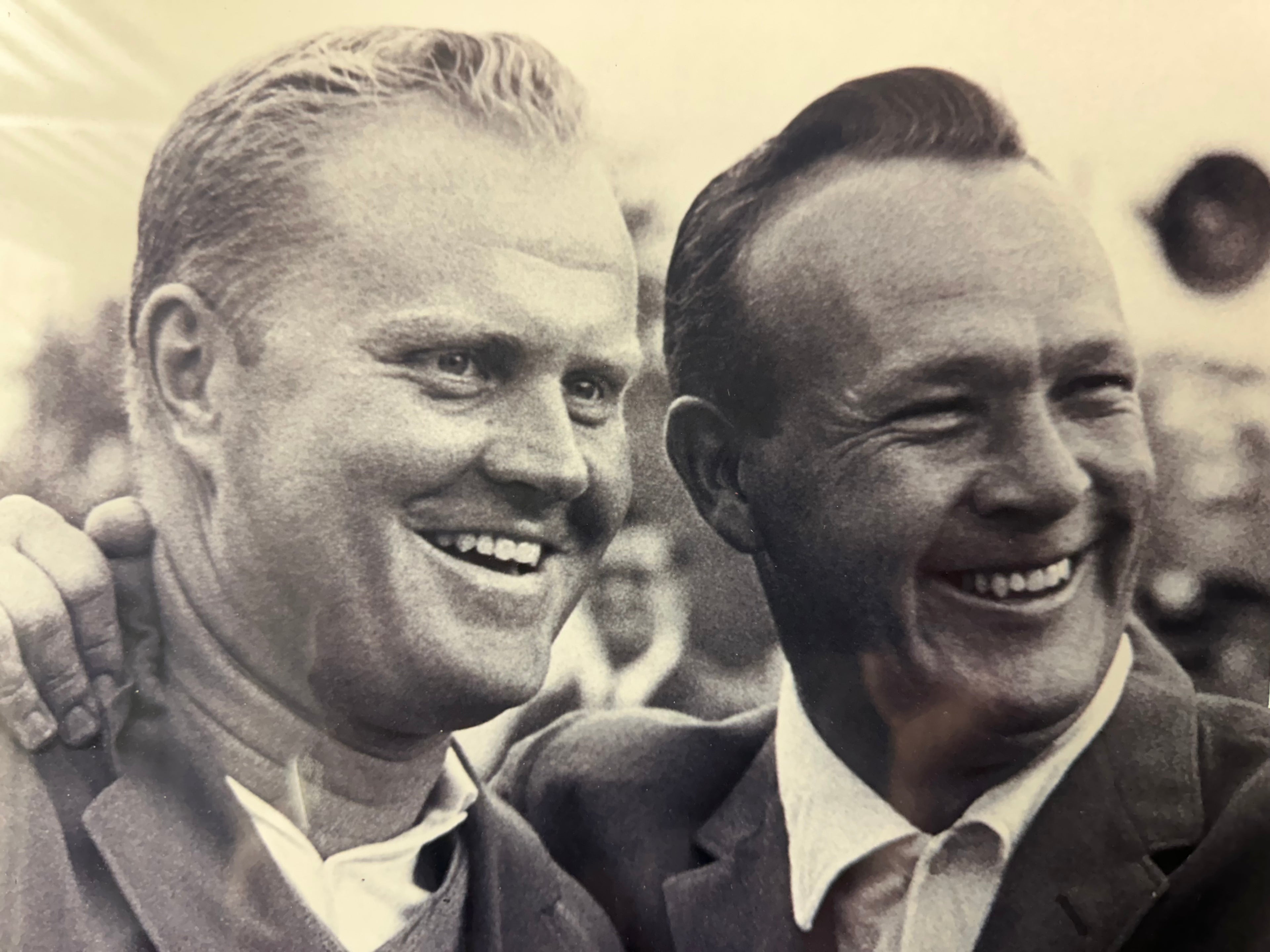 Golf Legends Jack Nicklaus & Arnold Palmer Autographed