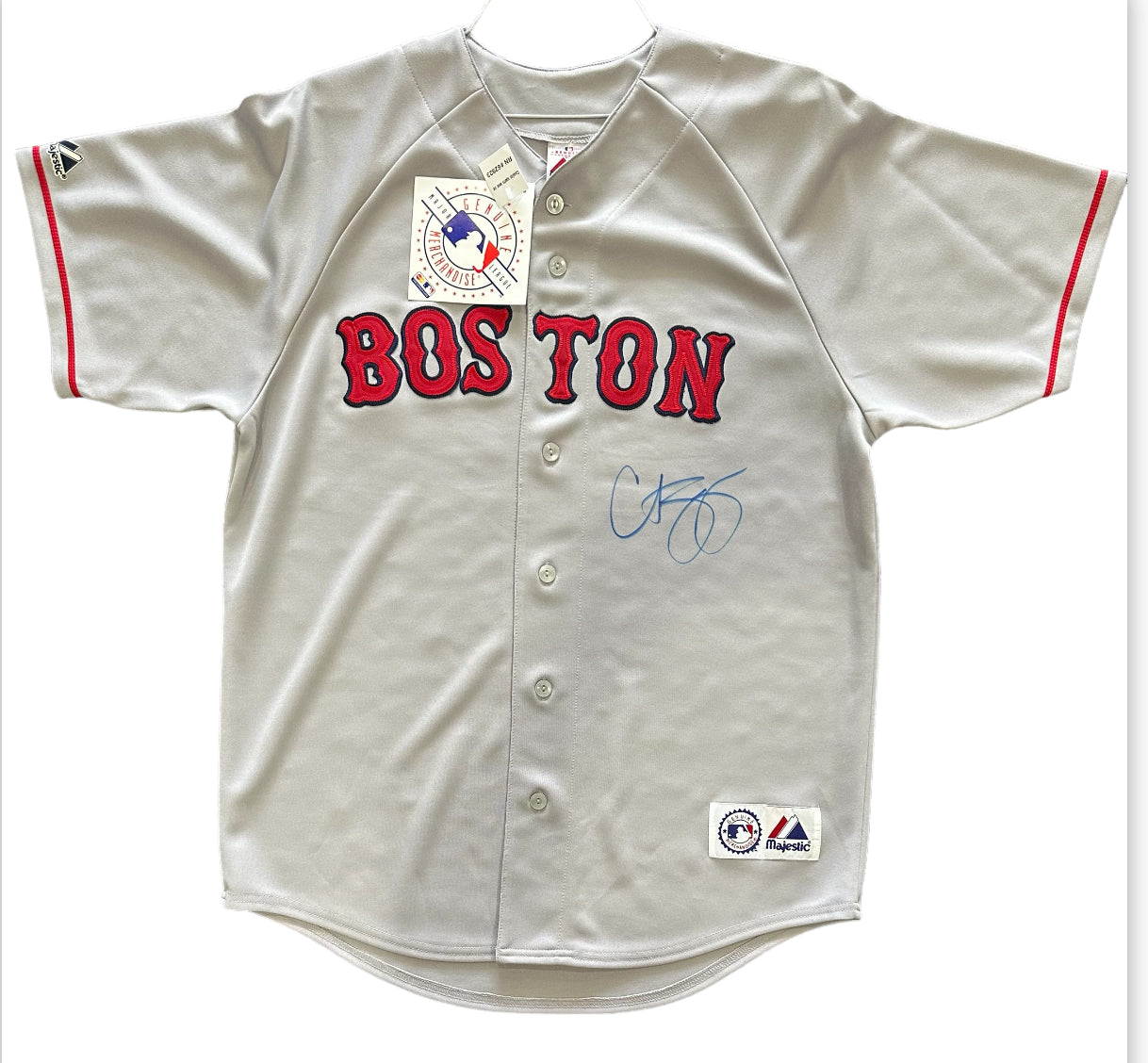 Boston Red Sox - Curt Schilling Autographed MLB Jersey