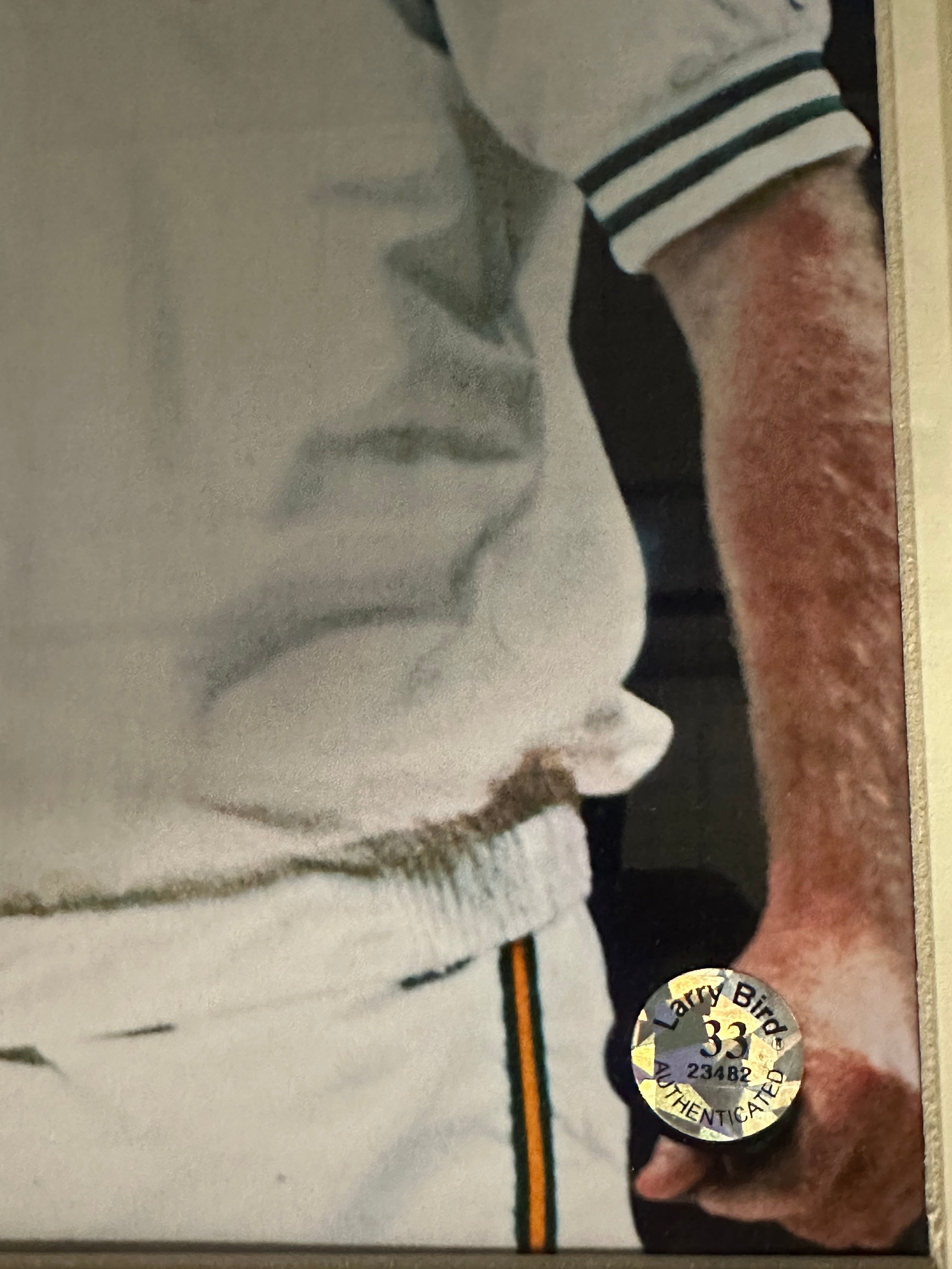 Legends - Larry Bird & Magic Johnson Autographed