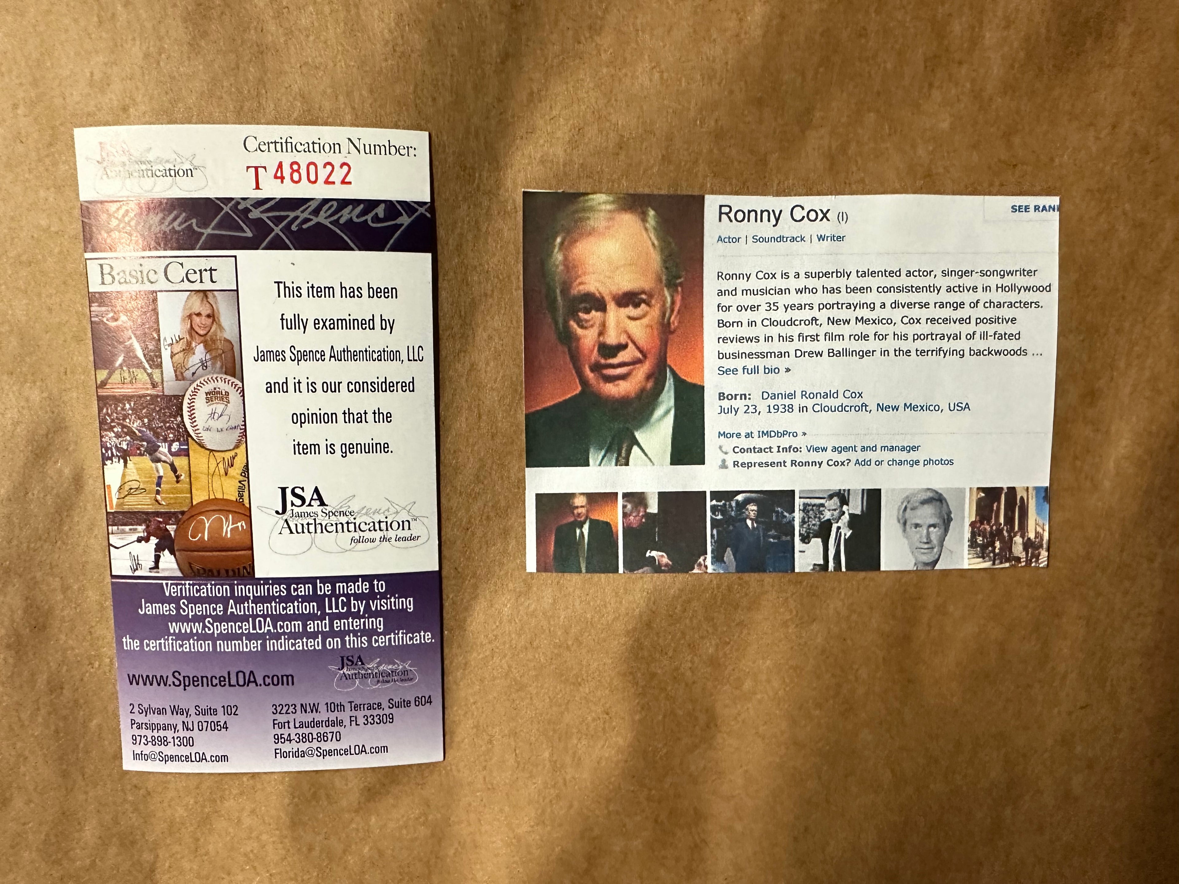 Deliverance - Movie with 4 Autographs