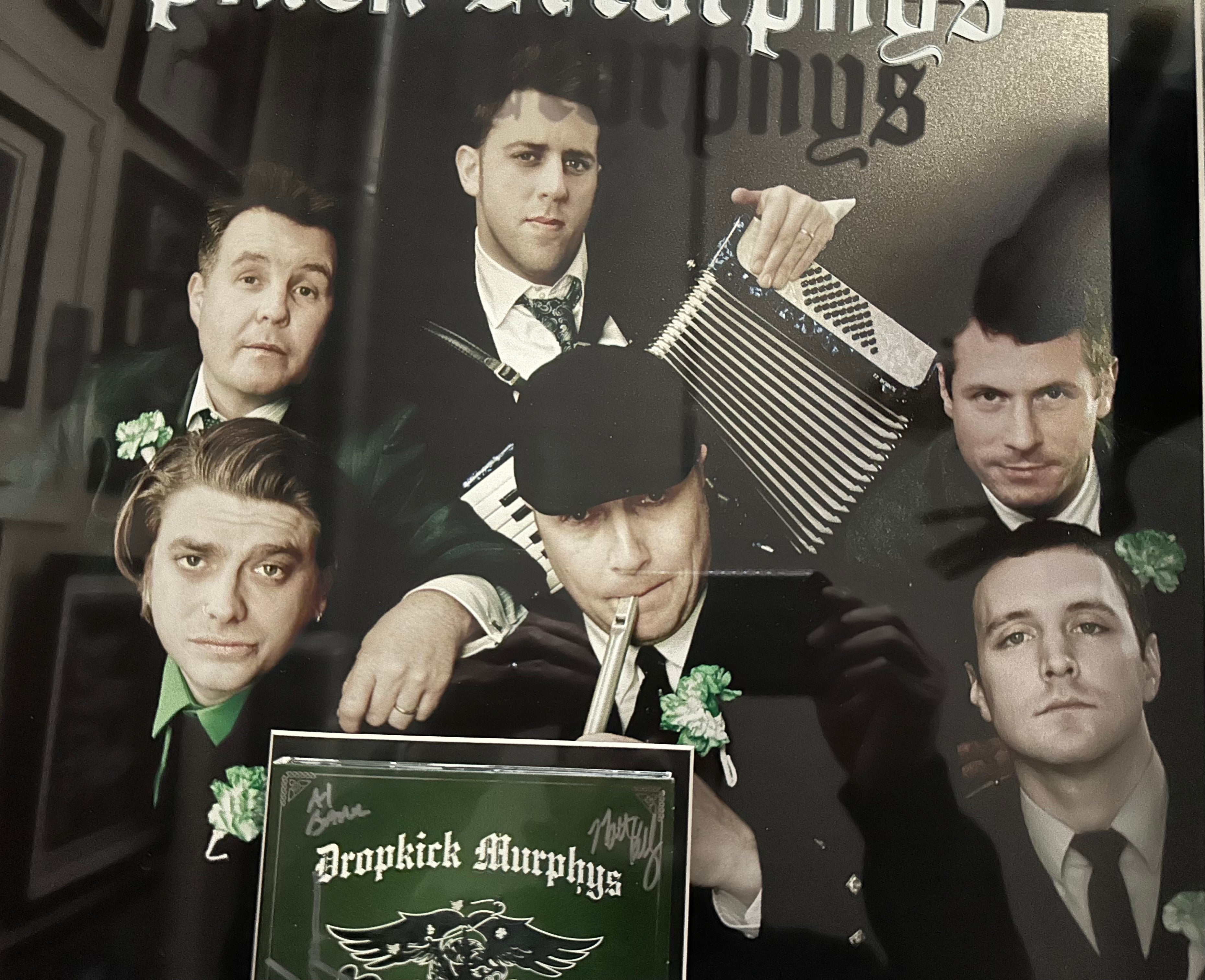 Dropkick Murphy's Band Autographed CD