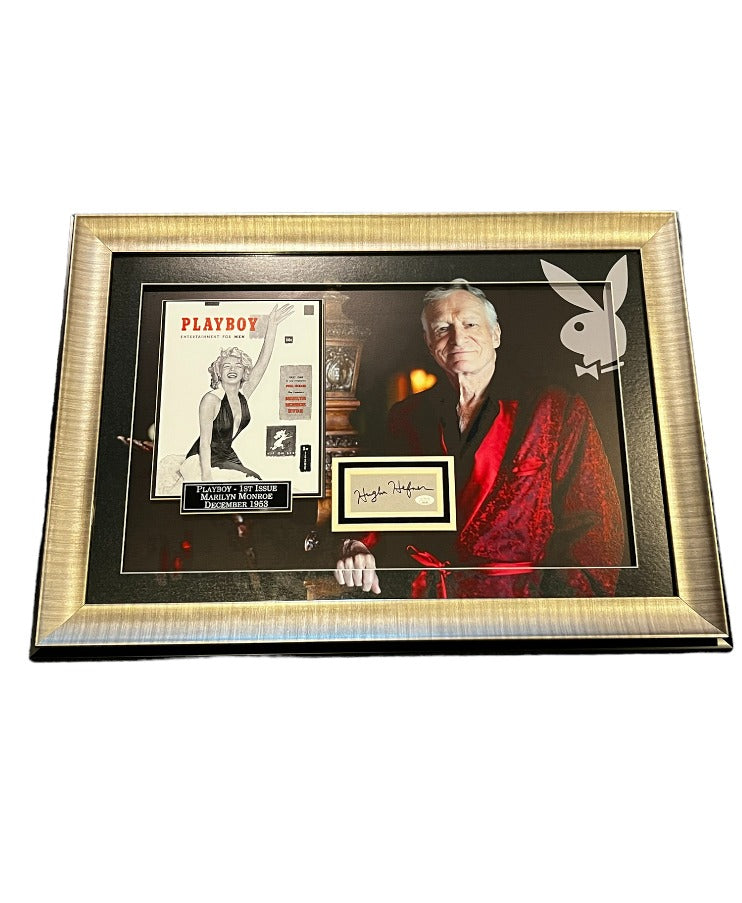 Hugh Hefner Autographed