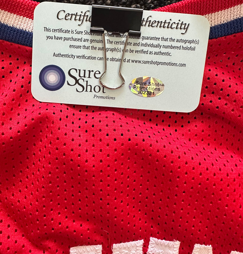 Philadelphia 76ers - Julius Erving  ("Dr. J") Autographed Jersey