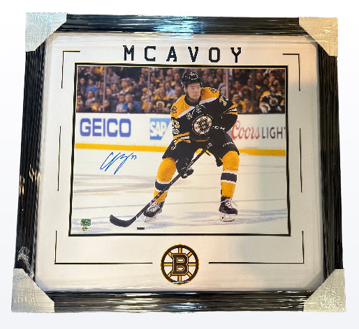 Boston Bruins Charles McAvoy signed photo