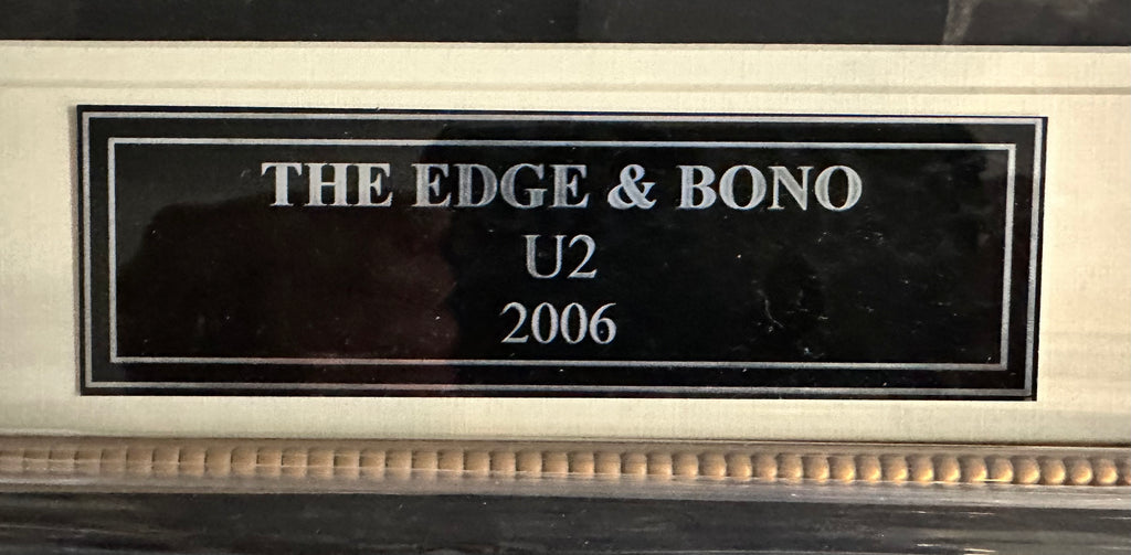 U2 - The Edge & Bono (Facsimile)