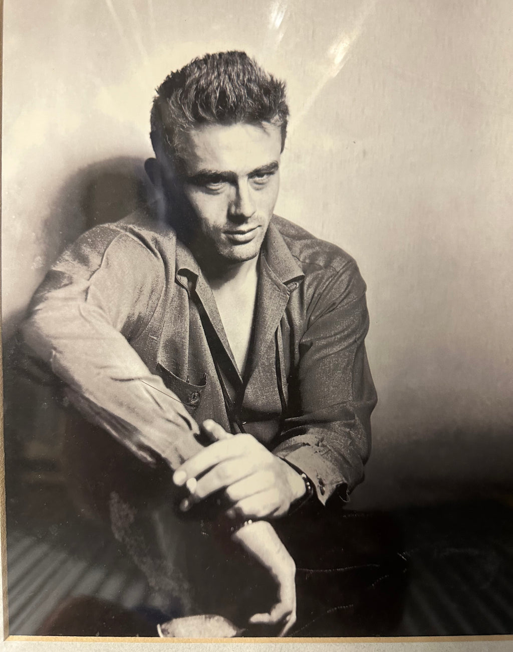 James Dean with Replica Signed Check