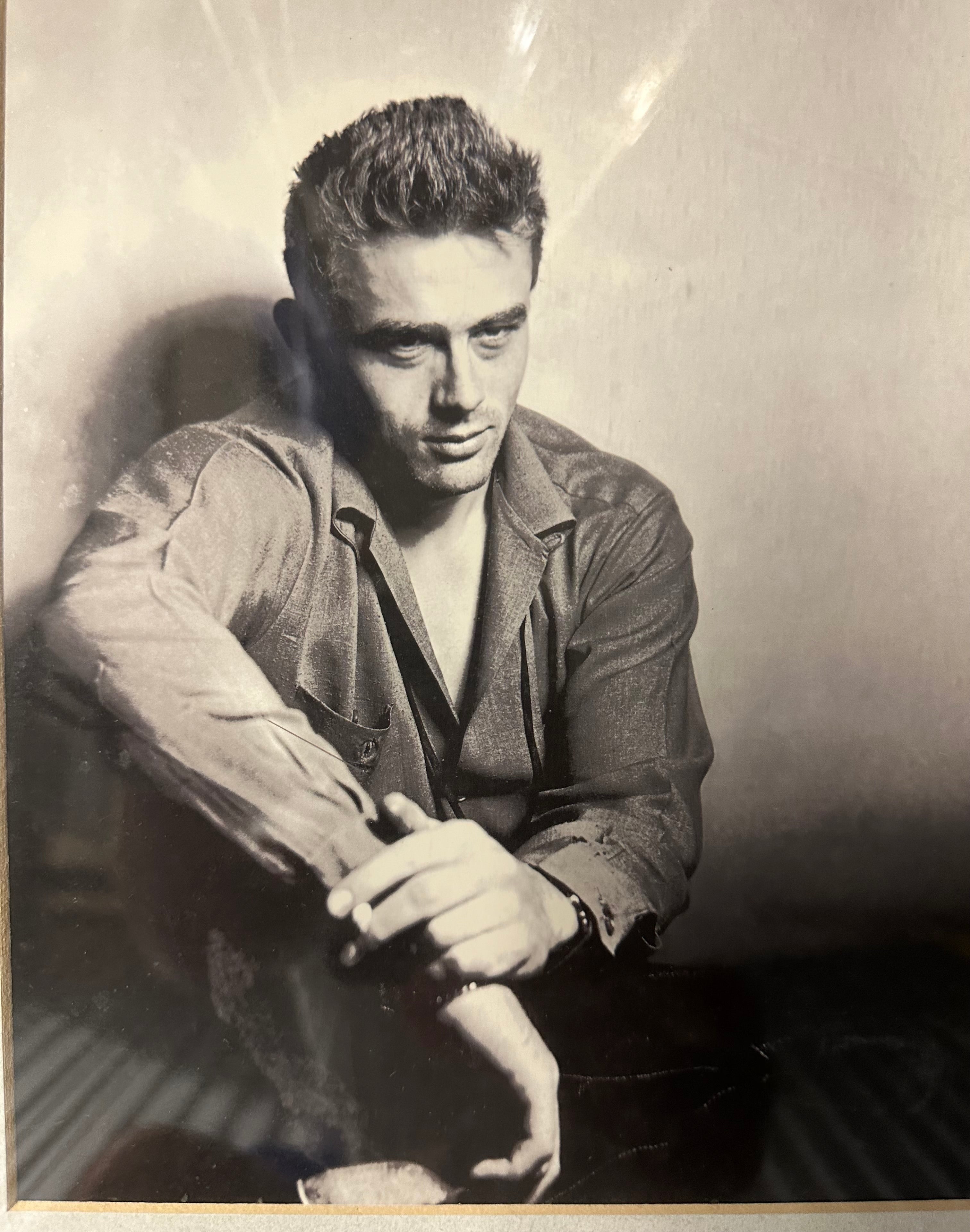James Dean with Replica Signed Check