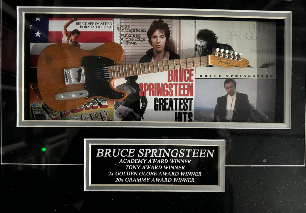 Bruce Springsteen Award Winner Autographed