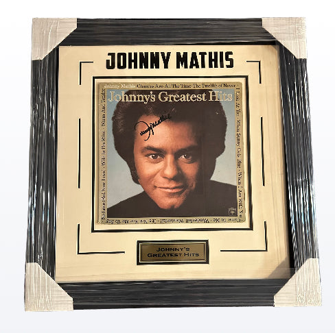 Johnny Mathis  - Greatest Hits signed album