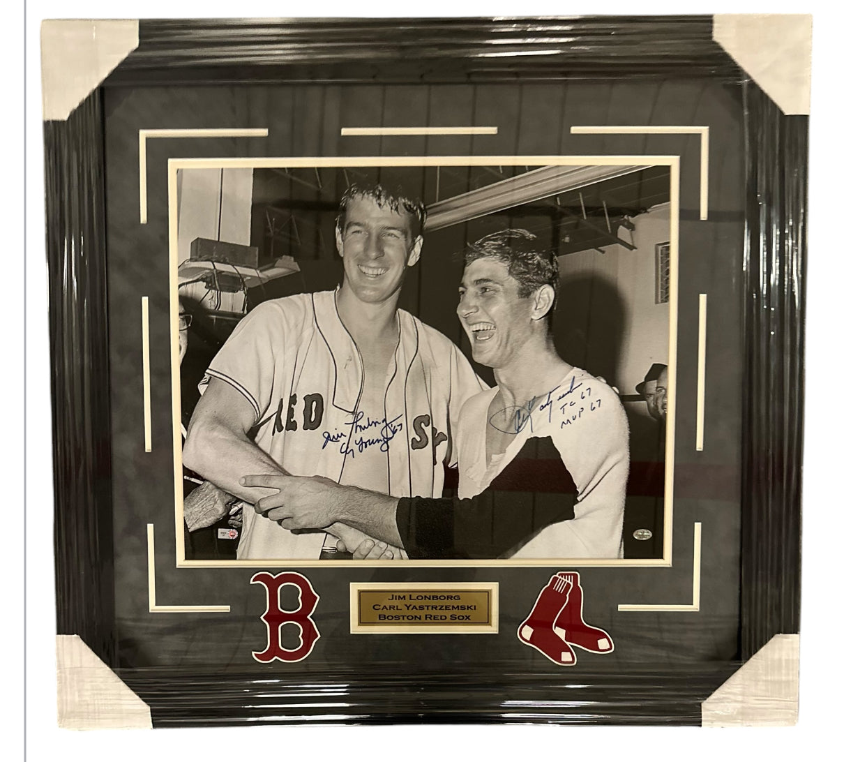 Boston Red Sox - Carl Yastrzemski & Jim Lonborg 16x20 Autographed w/Inscription