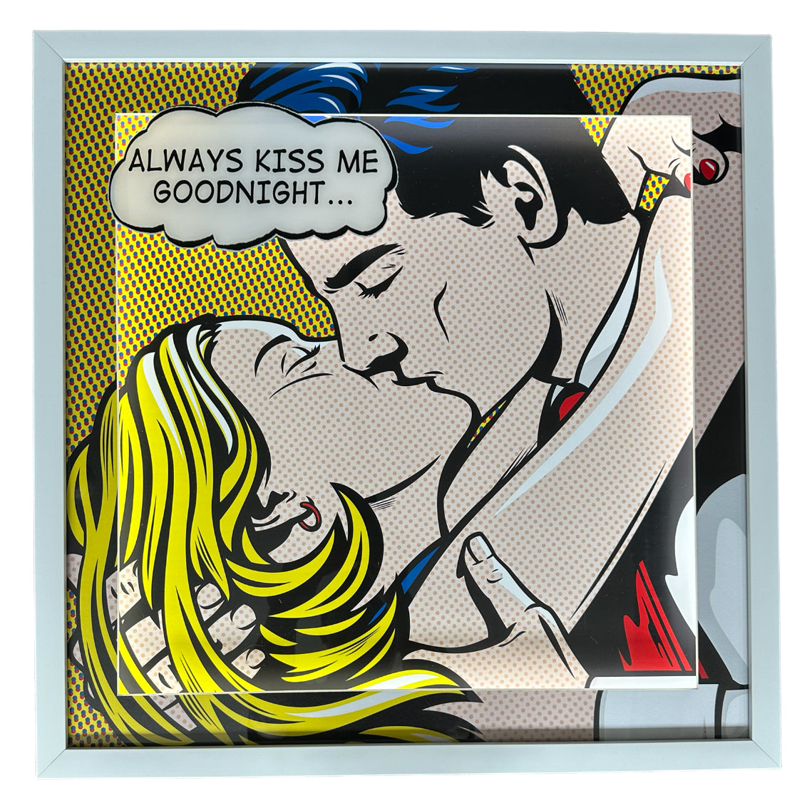 Pop Art For Women - 3D Shadow Box with LED lighting
