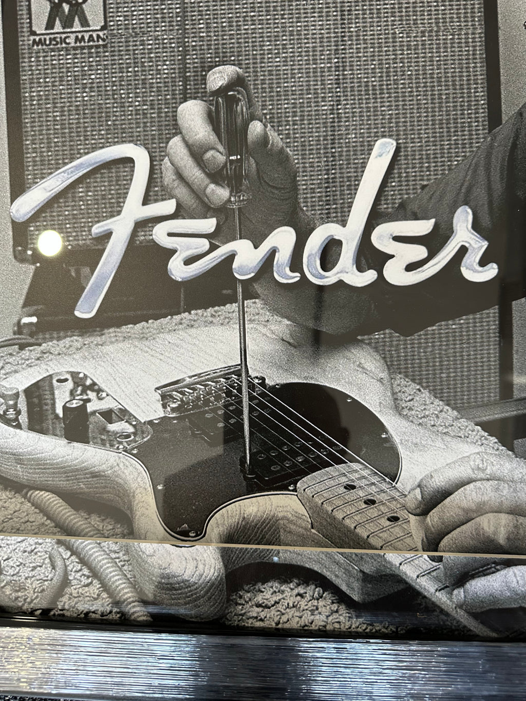 Leo Fender with original signed check