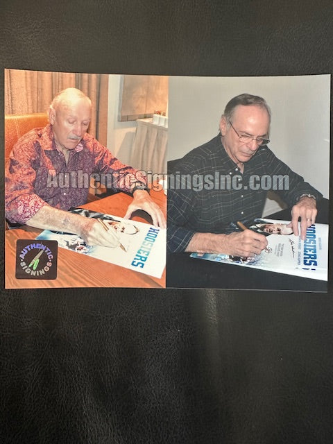 Gene Hackman - Hoosiers cast autographed(9)