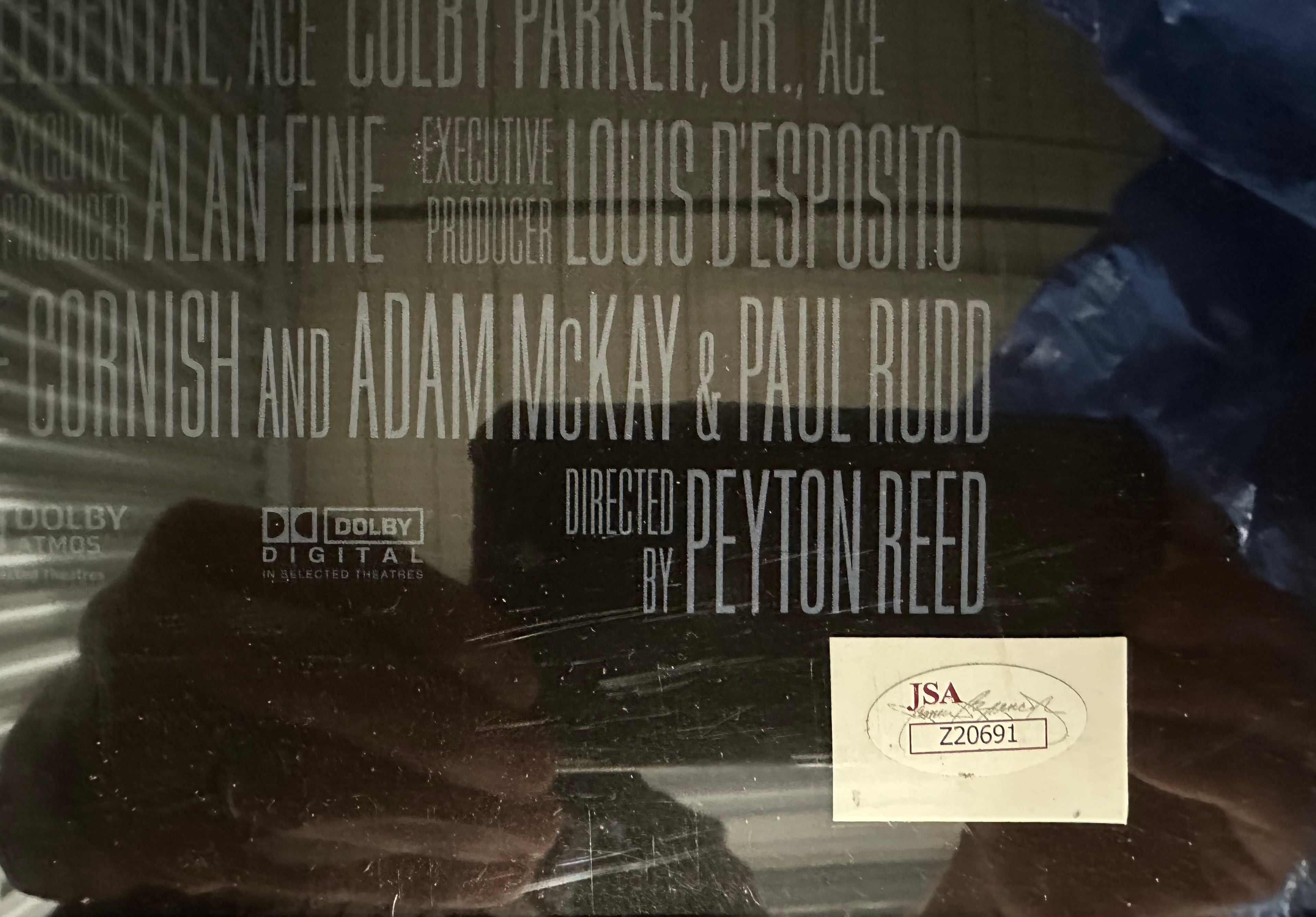 Ant Man - Paul Rudd Autographed