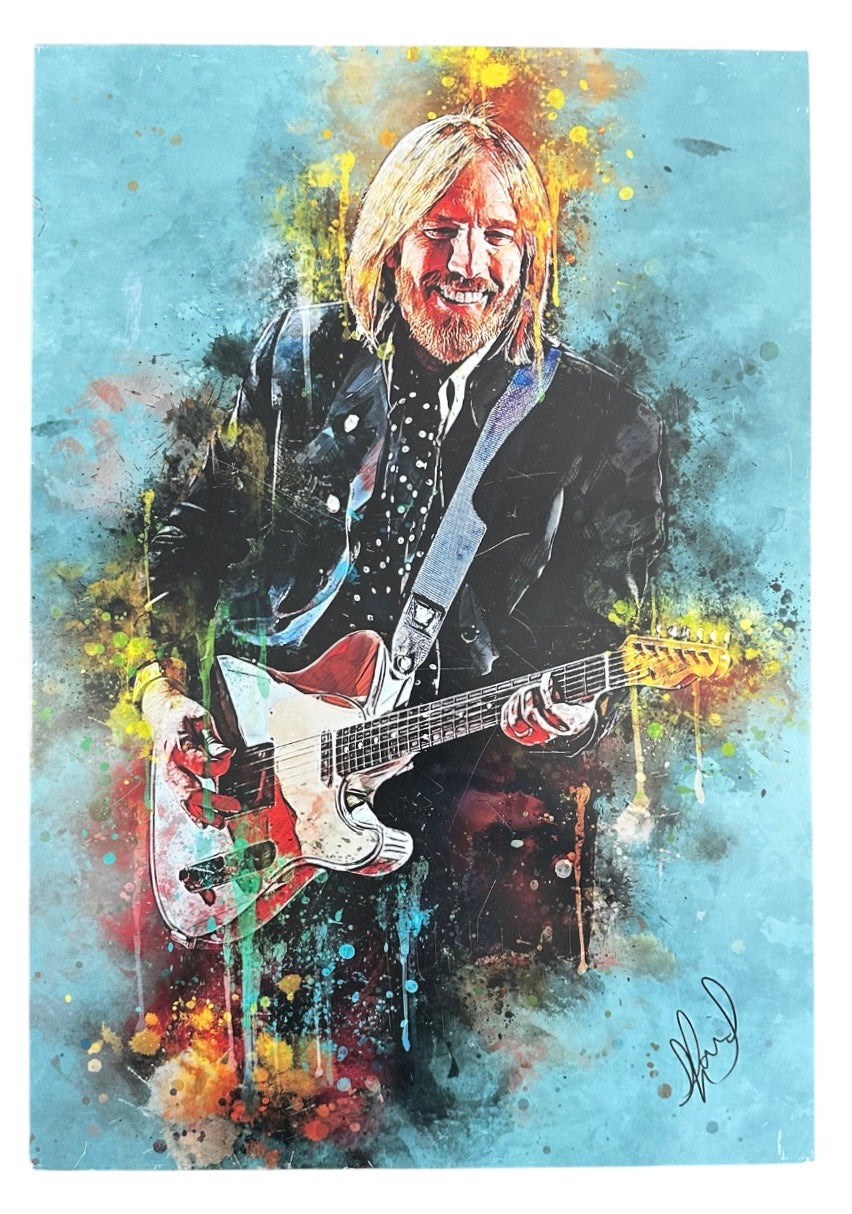 Tom Petty Wall Art by Cherie Grampp (aka Shari)