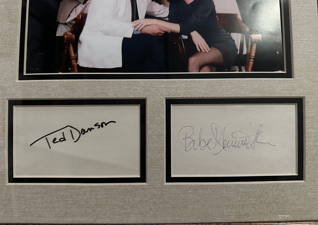 Cheers Cast Signed - 10 Autographed Cuts