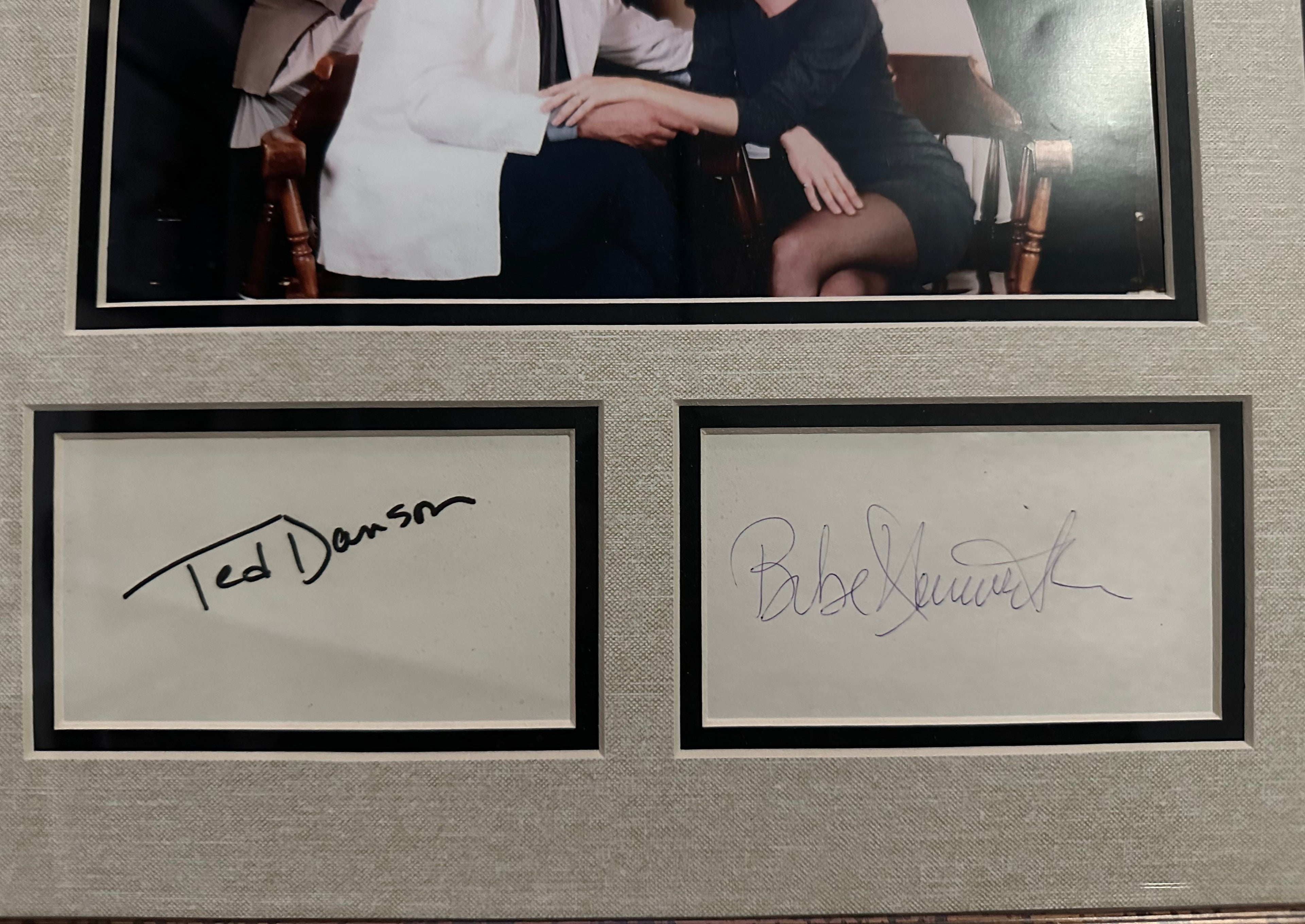 Cheers Cast Signed - 10 Autographed Cuts