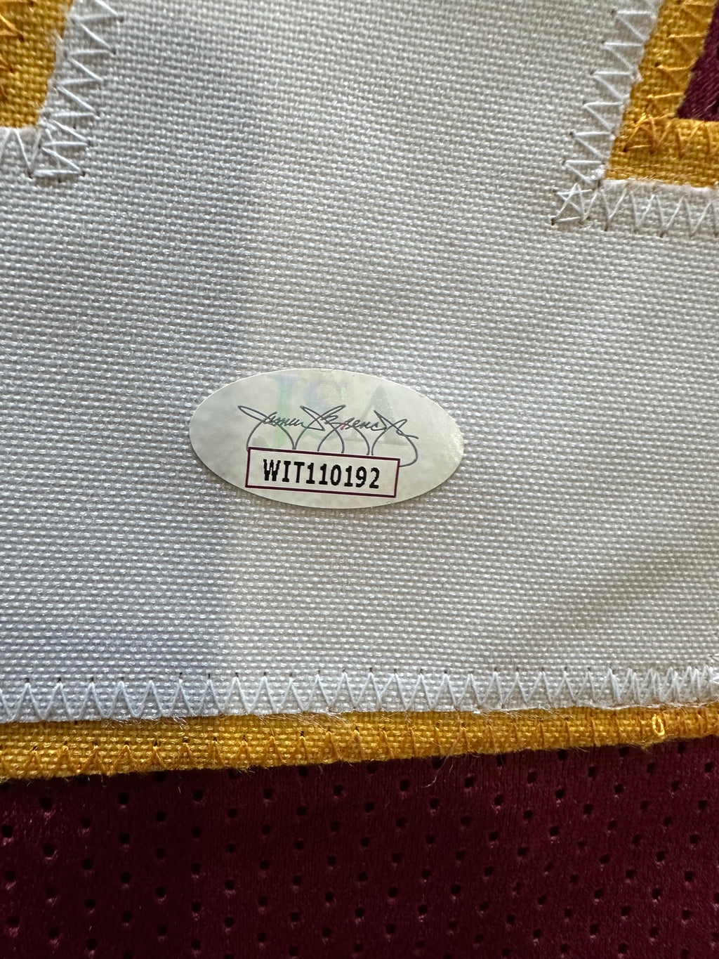 Washington (Commanders) - Joe Theismann Inscribed Football Jersey